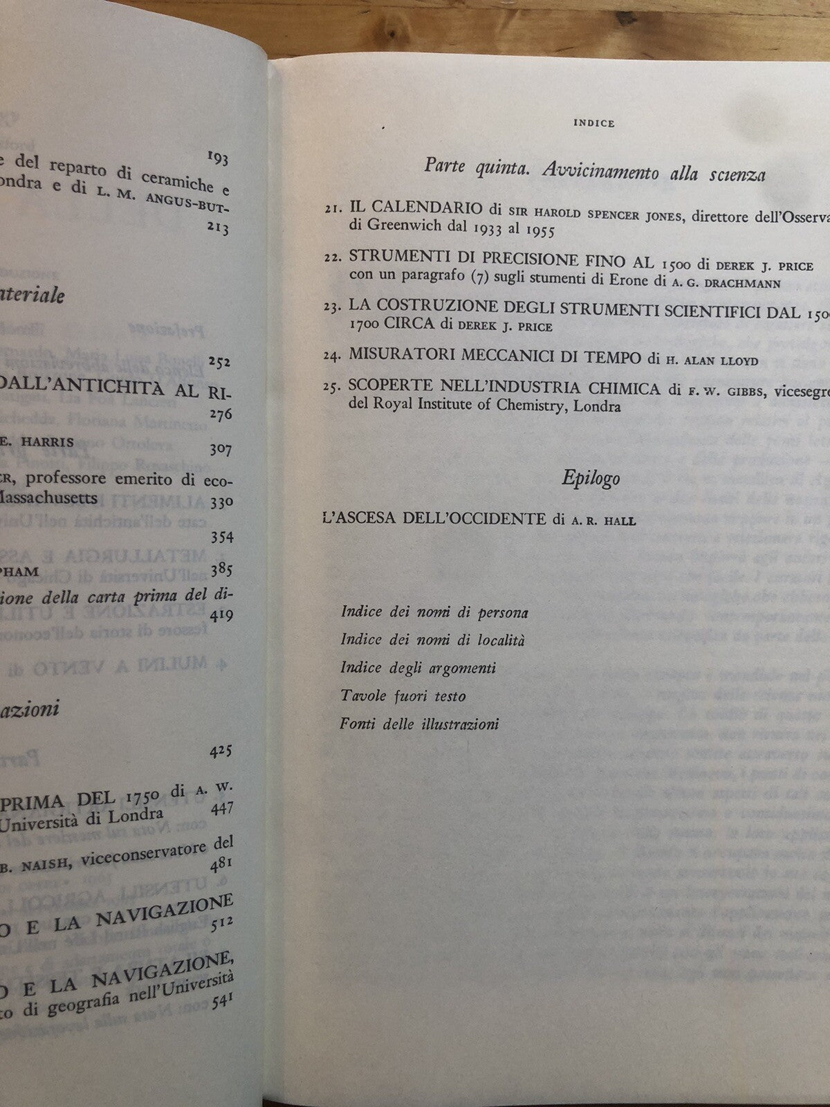 Storia della tecnologia, Charles Singer, Holmyard. Bollati Boringhieri 4 voll.