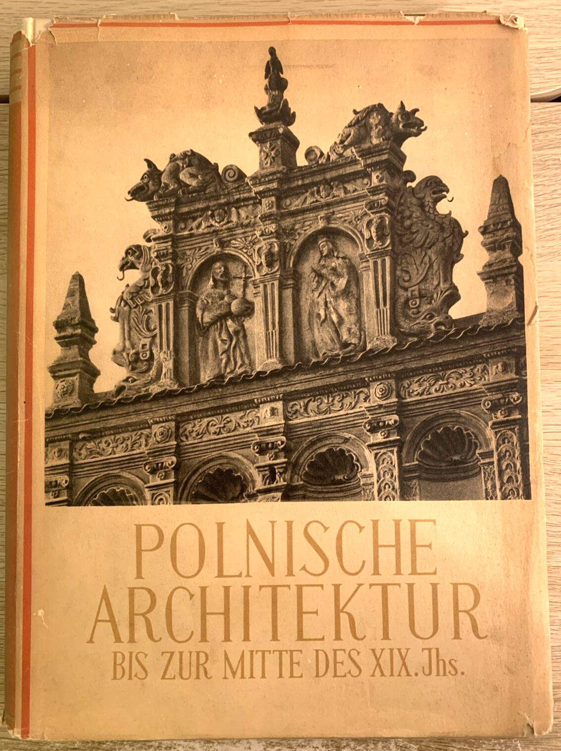 POLNISCHE ARCHITEKTUR bis zur mitte des XIX Jhs 1956. Architettura Architecture