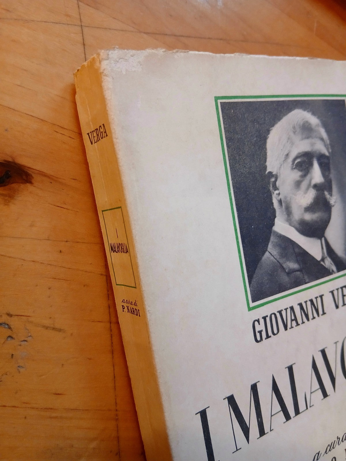 I Malavoglia Giovanni Verga - Piero Nardi - edizioni scolastiche Mondadori 1956