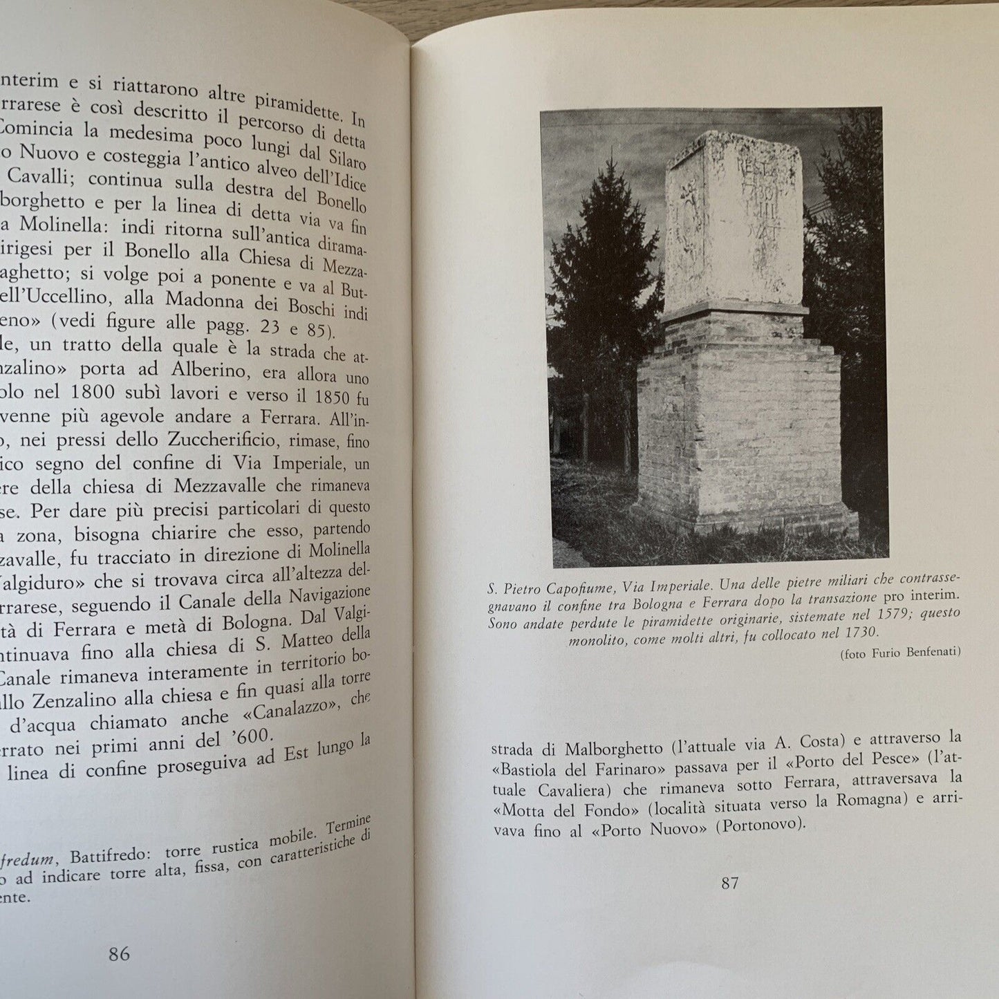 MOLINELLA CRONACA E STORIA - Tullio Calori, Tamari editori 1975 #
