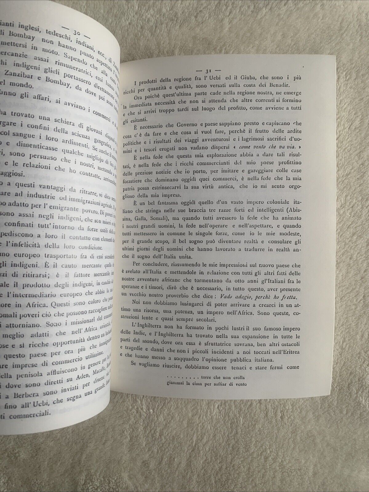 La prima Traversata della penisola dei somali. Bricchetti, Robecchi rist. 1979