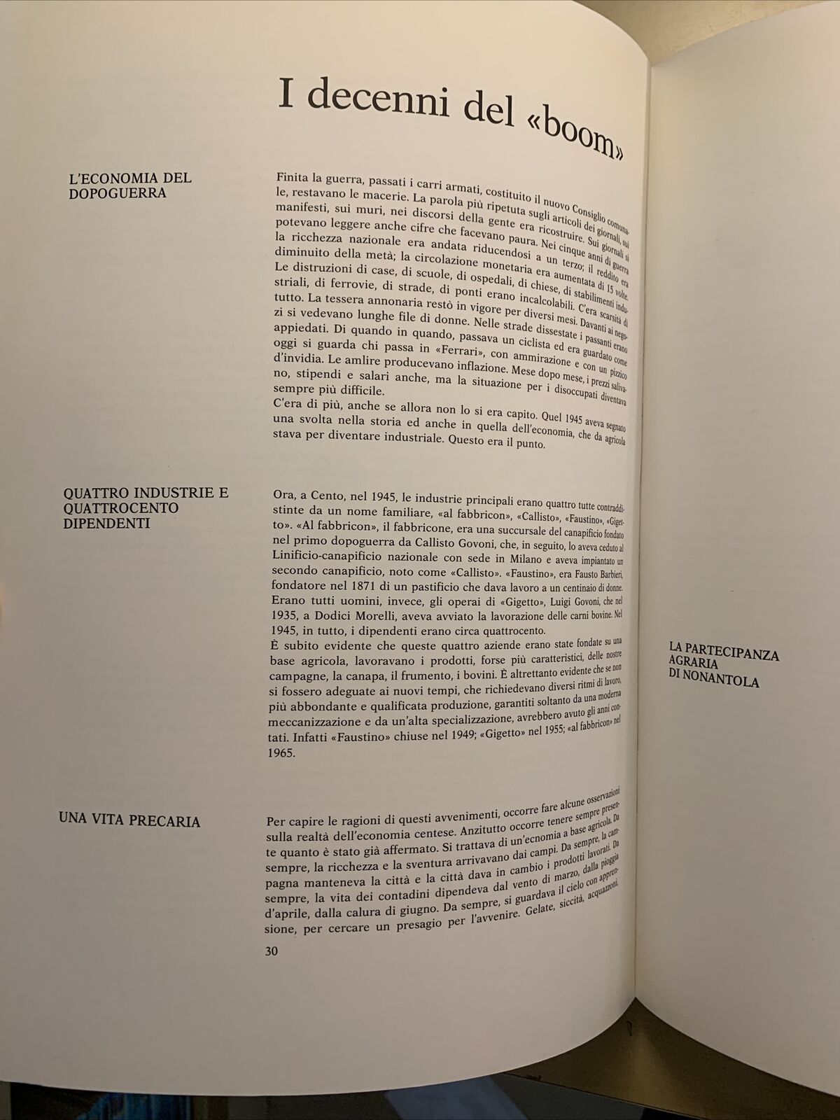 CENTO vicende storiche e personaggi 1940 - 1987, Silingardi, Barbieri 1987 #