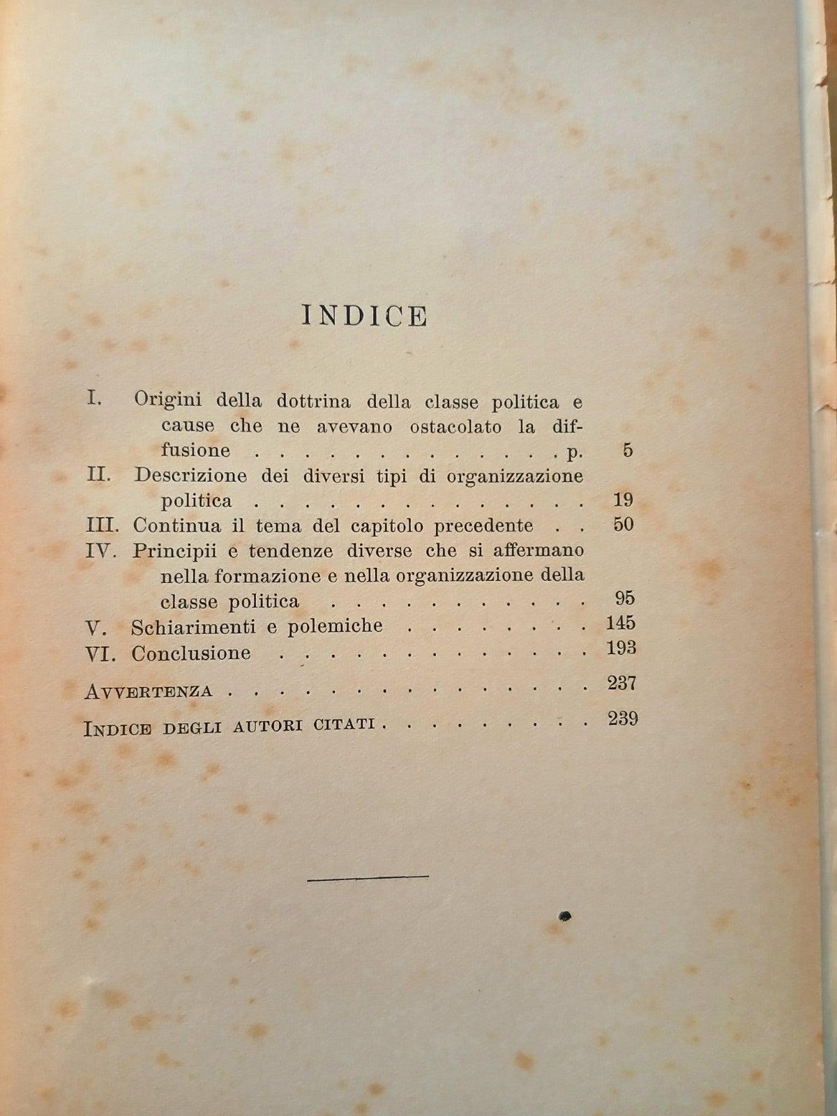 Elementi di scienza politica volume II - Gaetano Mosca - Laterza 1939
