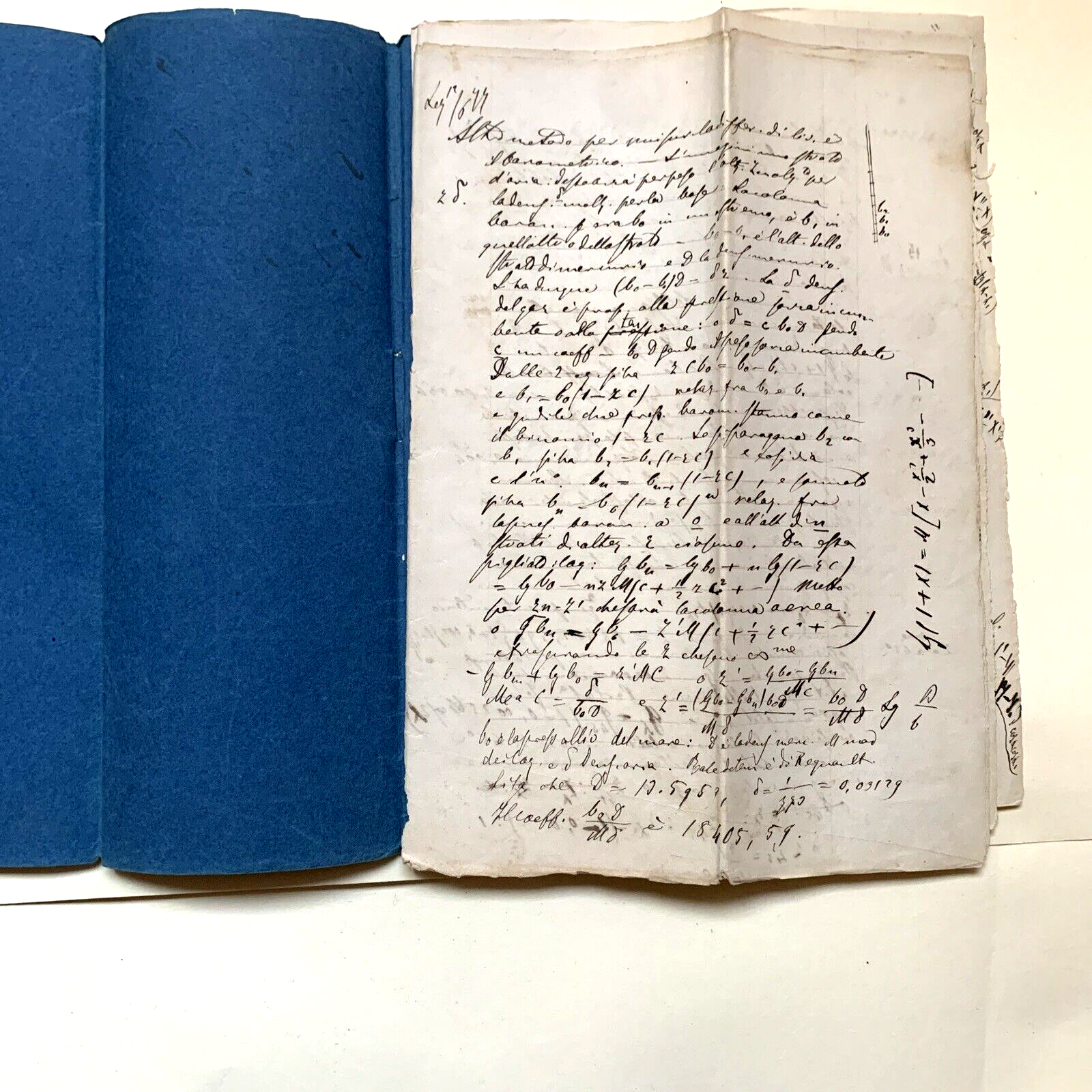 GOBBI BELCREDI Università Pavia 1876, Appunti di suo studente GEODESIA TEORETICA