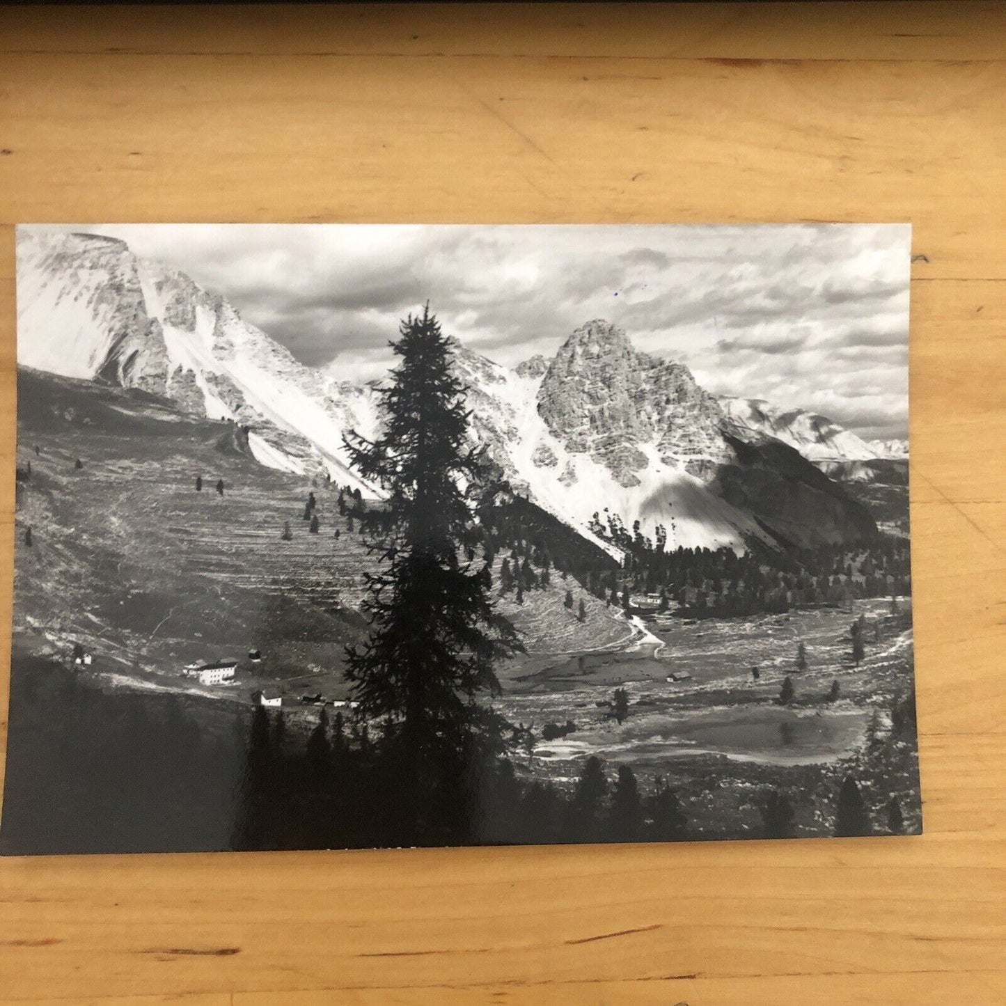 Cartolina ALPE DI FANES, LAVARELLA, FURCIA DI FERRO, DOLOMITI non  viaggiata