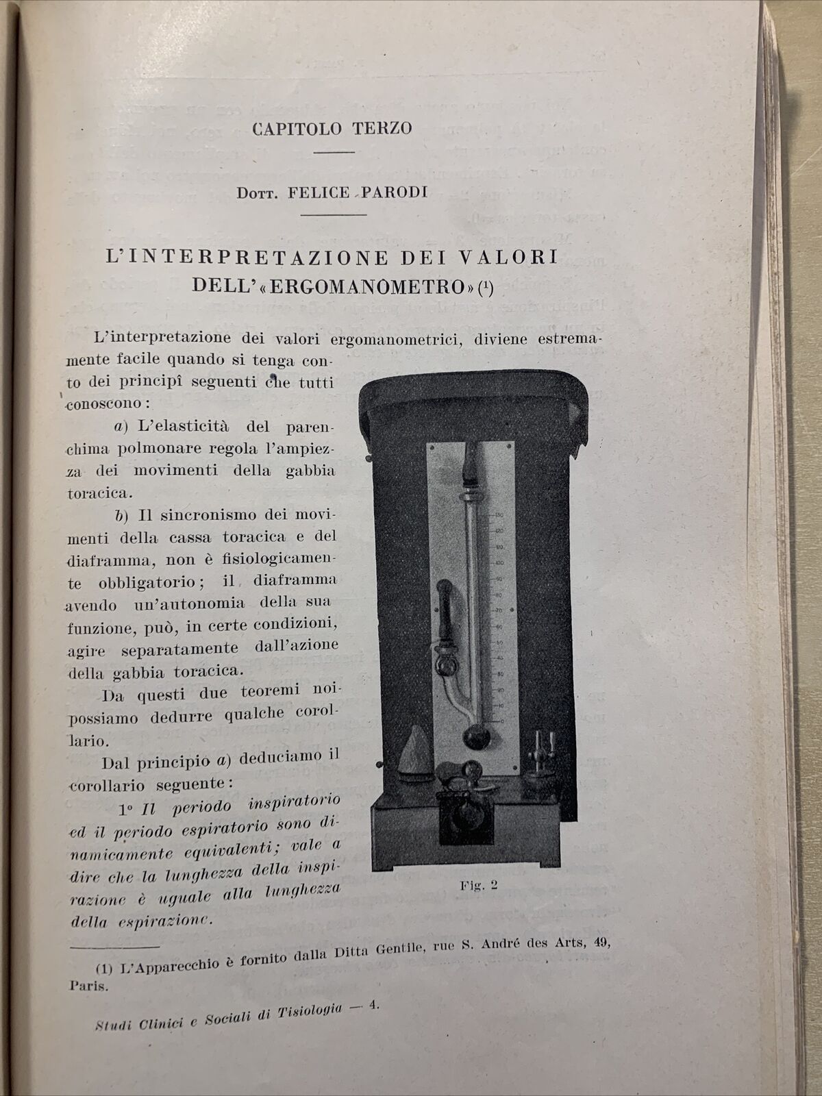 STUDI CLINICI E SOCIALI DI TISIOLOGIA - Giuseppe Ronzoni - Bareggi 1927 #