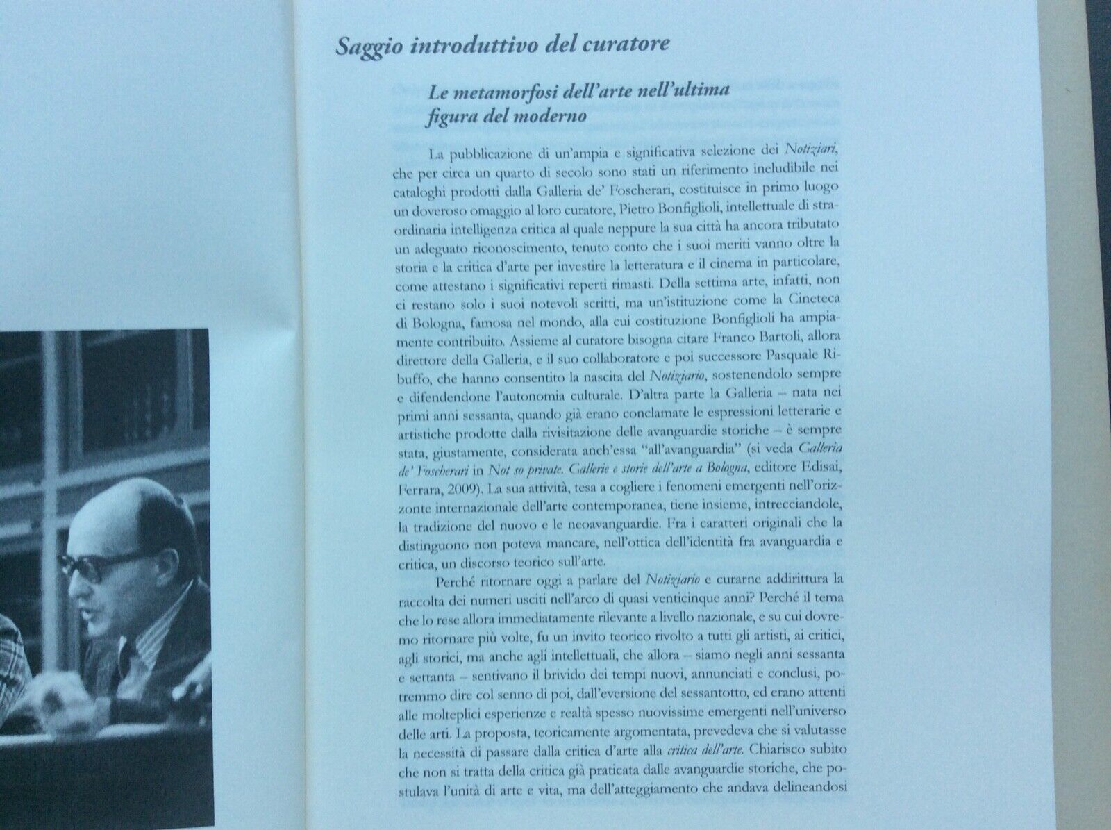 IL NOTIZIARIO DELLA GALLERIA DE’FOSCHERARI 1965-1989, a cura di VITTORIO BOARINI