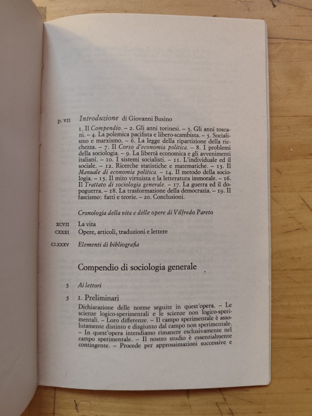 Vilfredo Pareto compendio di sociologia generale, Einaudi 1978 - Giovanni Busino
