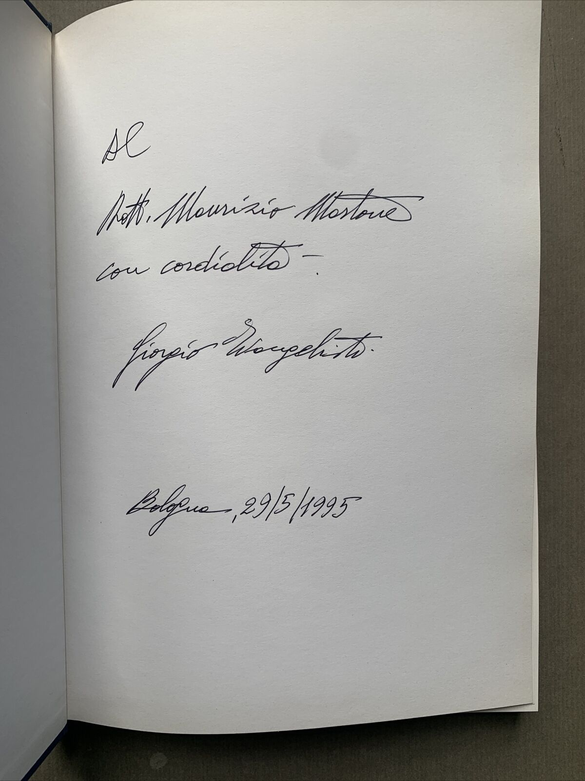BOLOGNA NELLA STORIA DEL VOLO Giorgio Evangelisti **Con firma autore e dedica**#