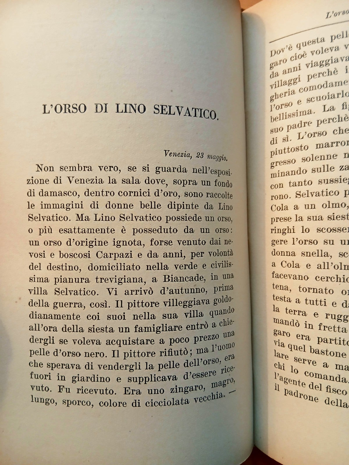 Cose viste - Ugo Ojetti - Tomo primo - Mondadori 1942