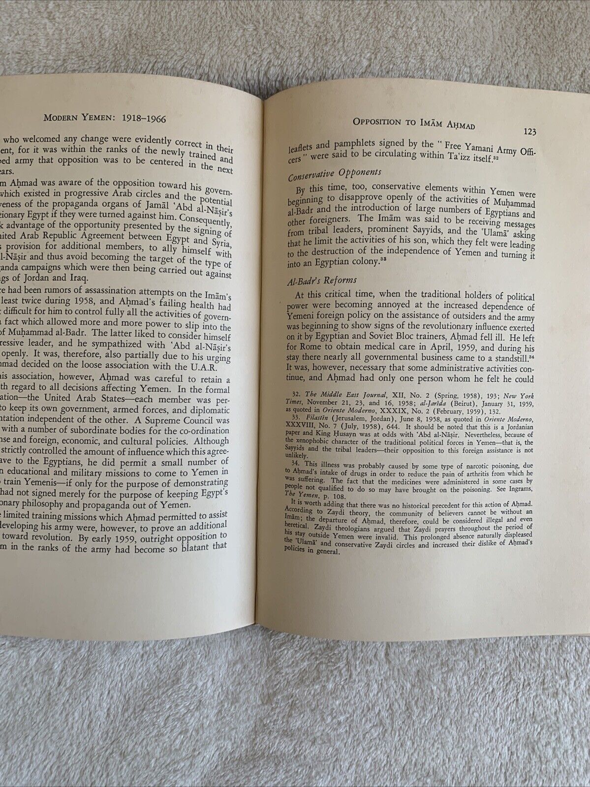 Modern Yemen 1918-1966, Manfred W. Wenner. Johns Hopkins Press 1967