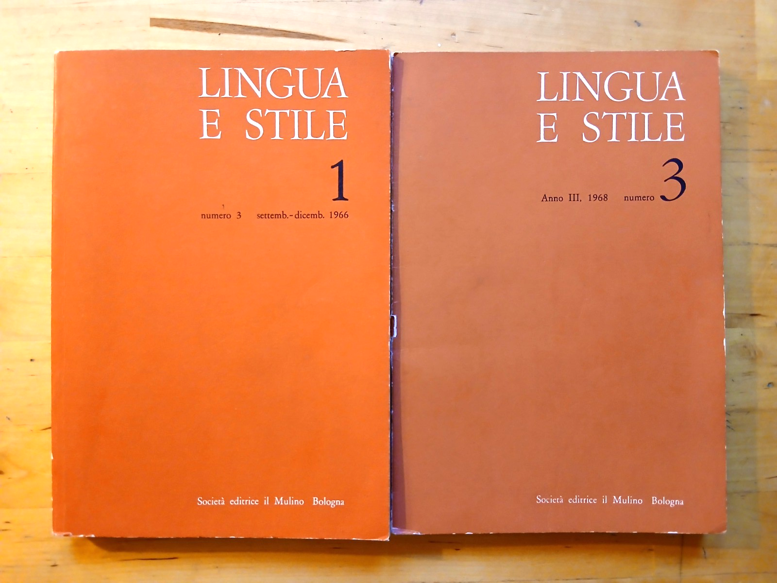 Lingua e stile Società editrice Il Mulino 1968 - 1966