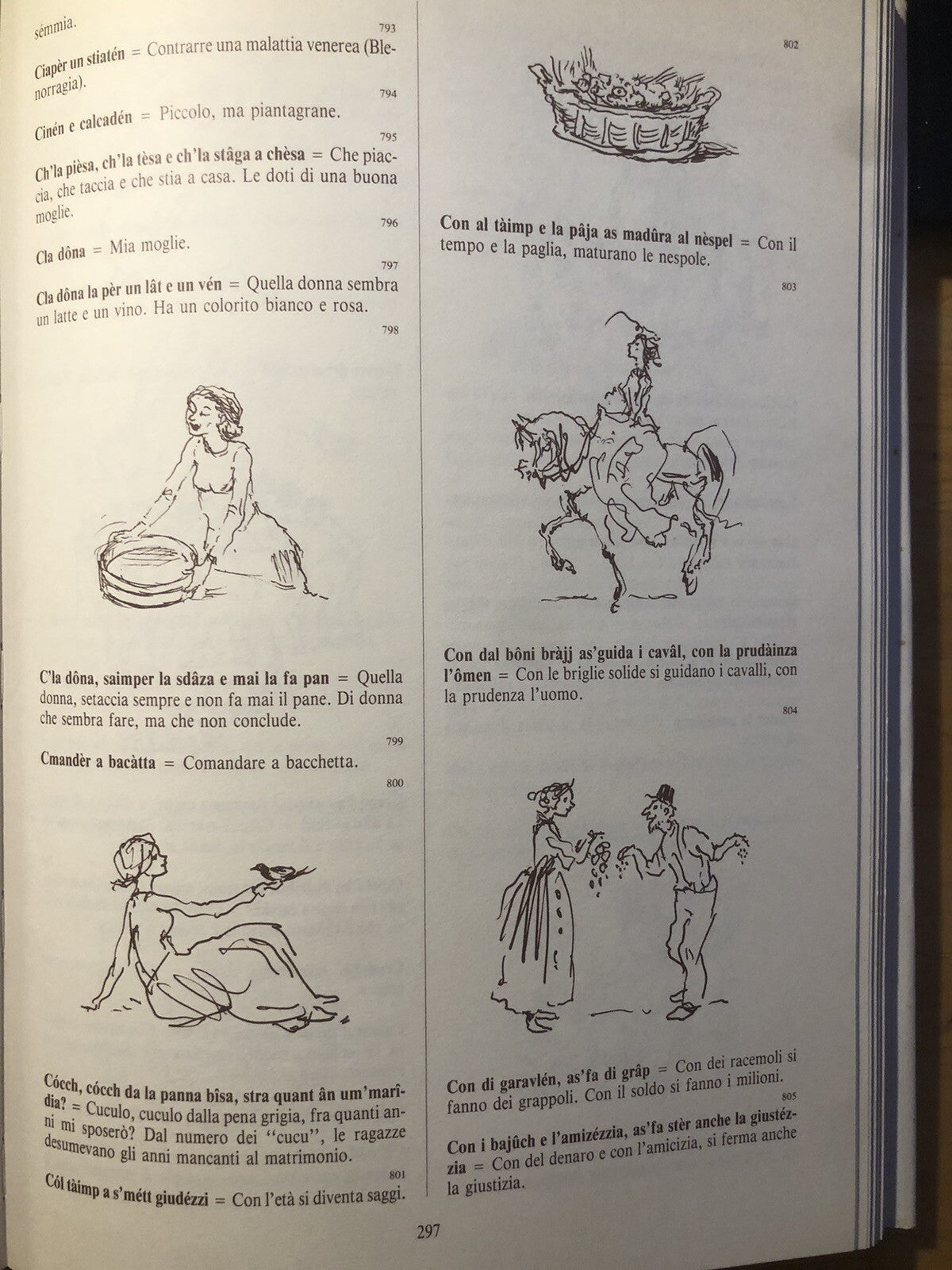 Il pane quotidiano del contadino Bolognese, Gino Calari, illustrato da U. Sgarzi