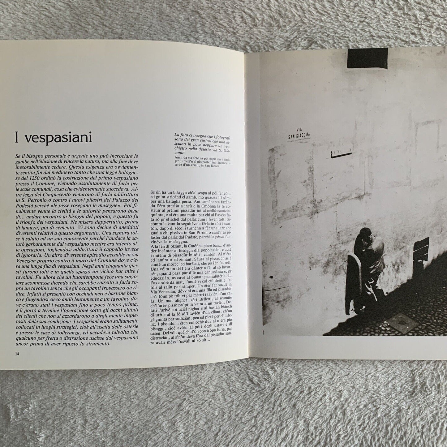Fricandò almanacco di c'era Bologna. Tiziano Costa, foto inedite, Costa editore
