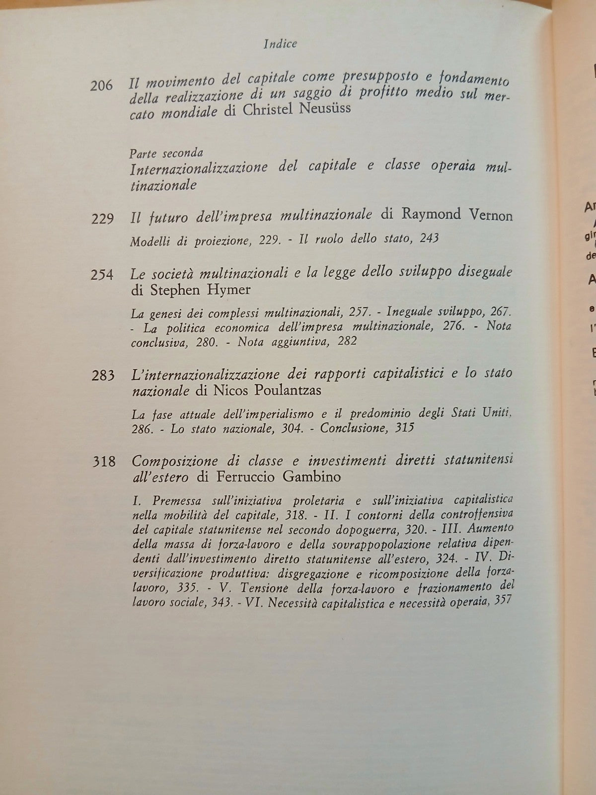 Imperialismo e classe operaia multinazionale - materiali marxisti - Feltrinelli