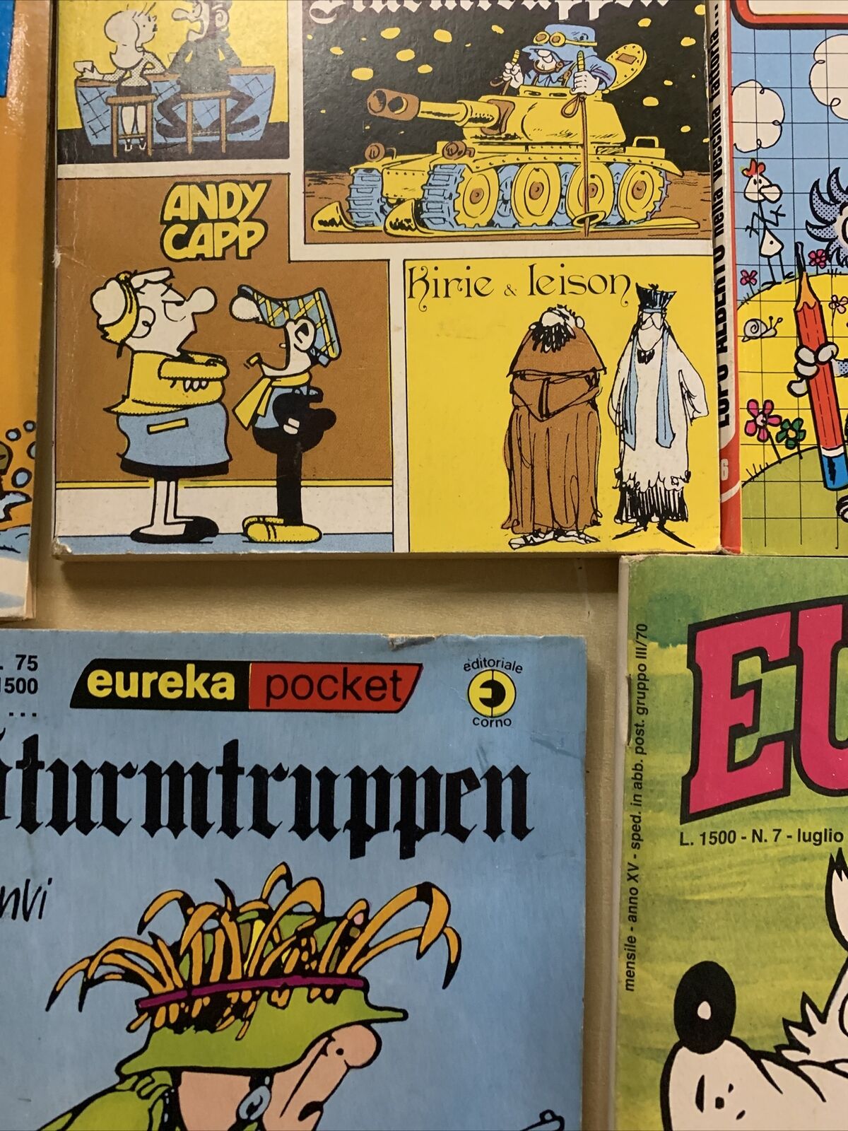 EUREKA - EUREKA POCKET - EUREKA SELEZIONE FUMETTO . 9 VOLUMI #