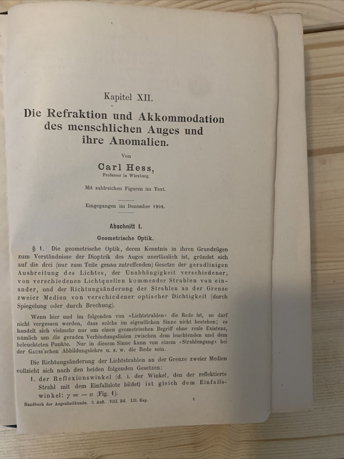 graeffe saemisch handbuch der gesamen augenheilkunde 1910 #
