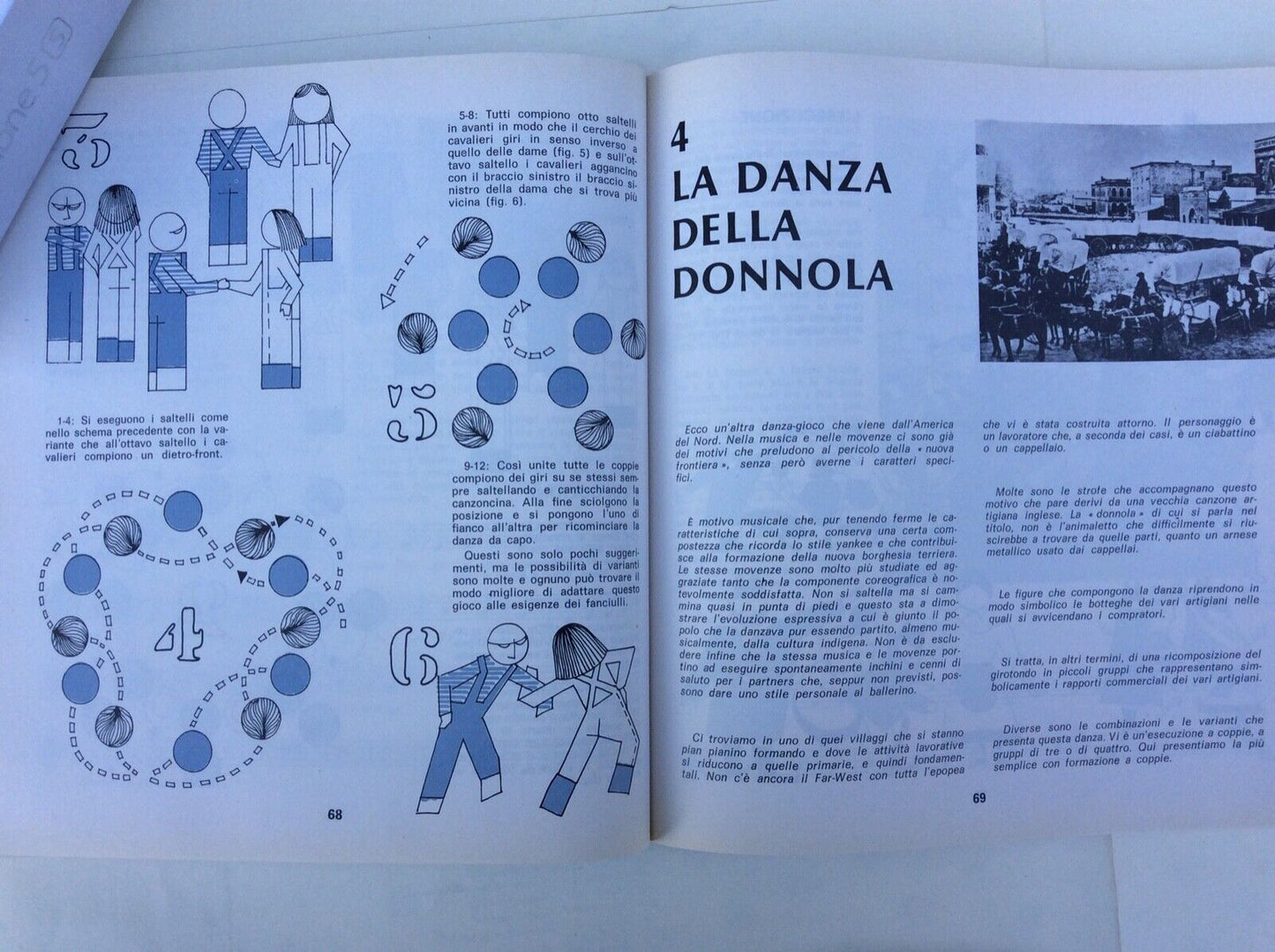LA DANZA POPOLARE NELLA SCUOLA , MARIO RAGGI, EDITRICE LA SCUOLA, 1982