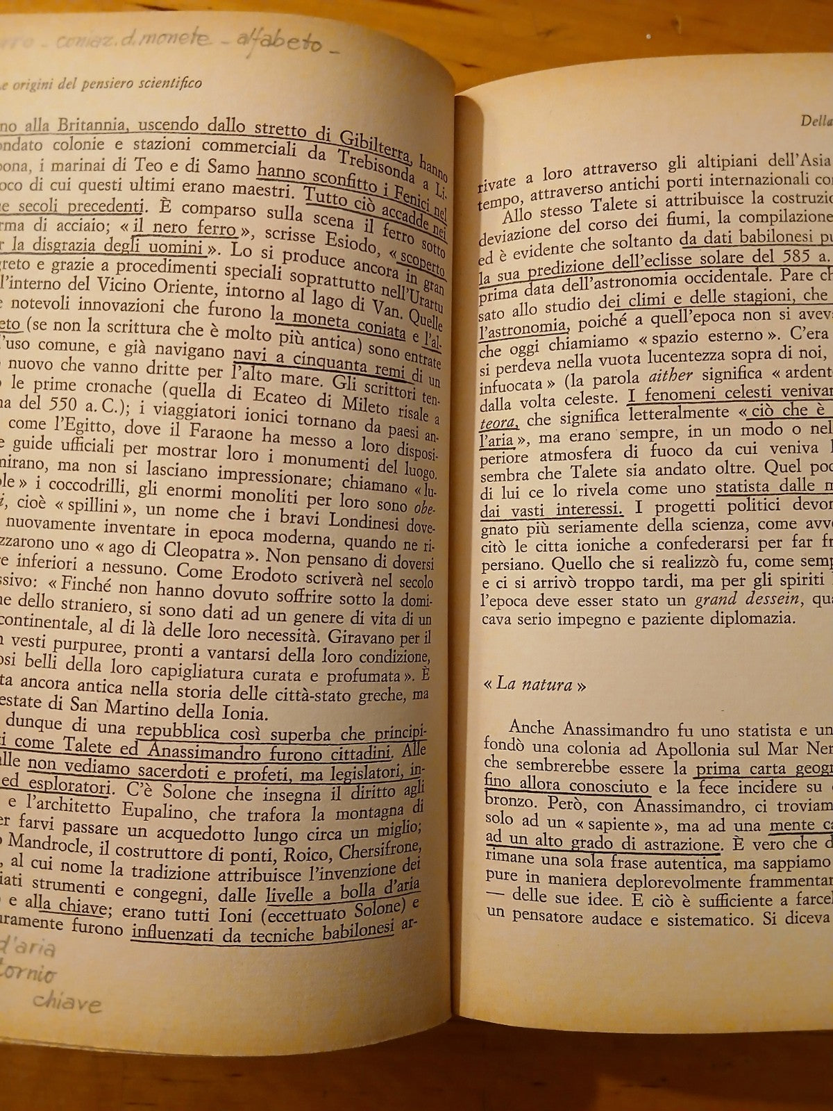 Le origini del pensiero scientifico - Giorgio de Santillana - Sansoni ed. 1966
