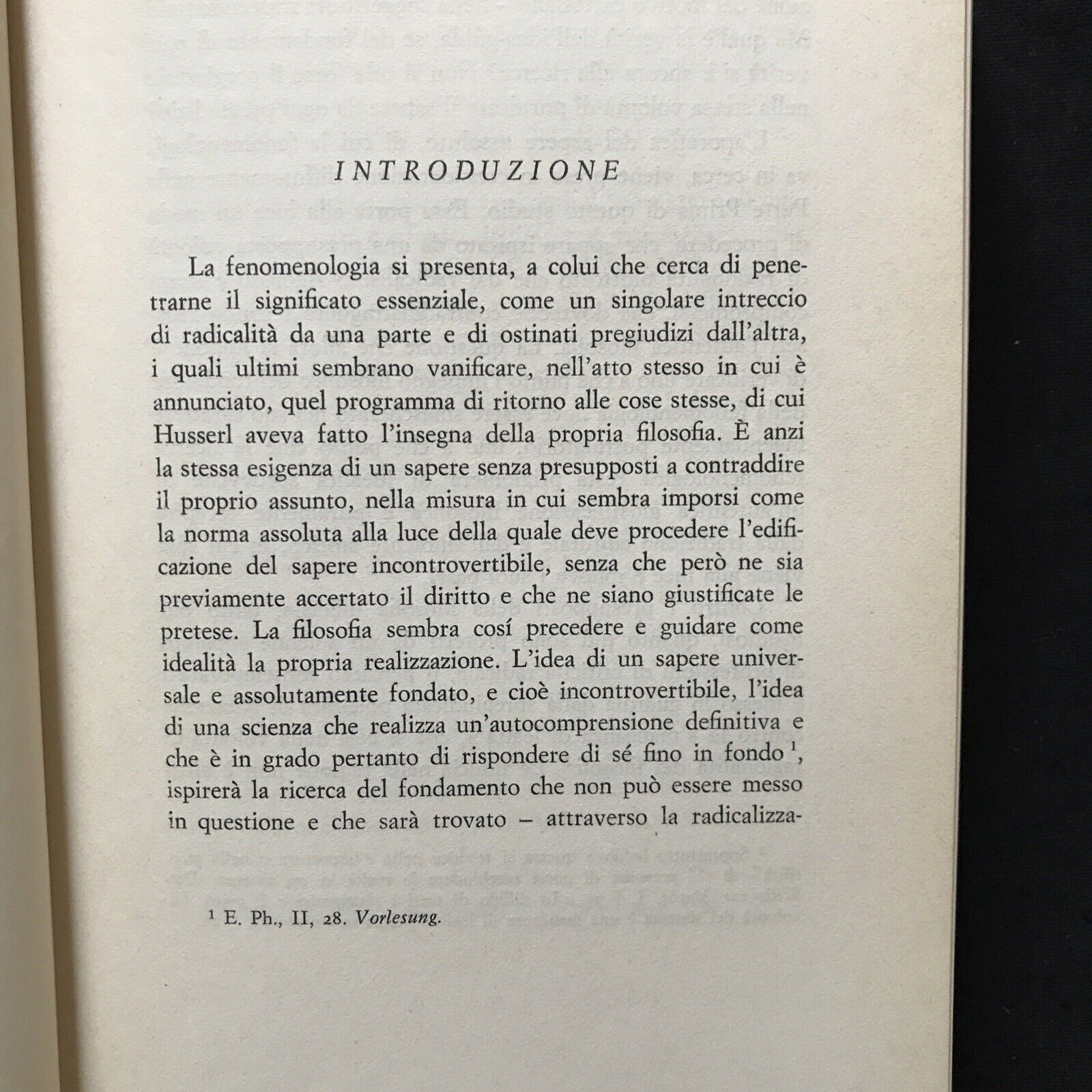 VERITÀ E SOGGETTIVITÀ - Mario Ruggenini, Fiorini editore 1974  **RARO** #