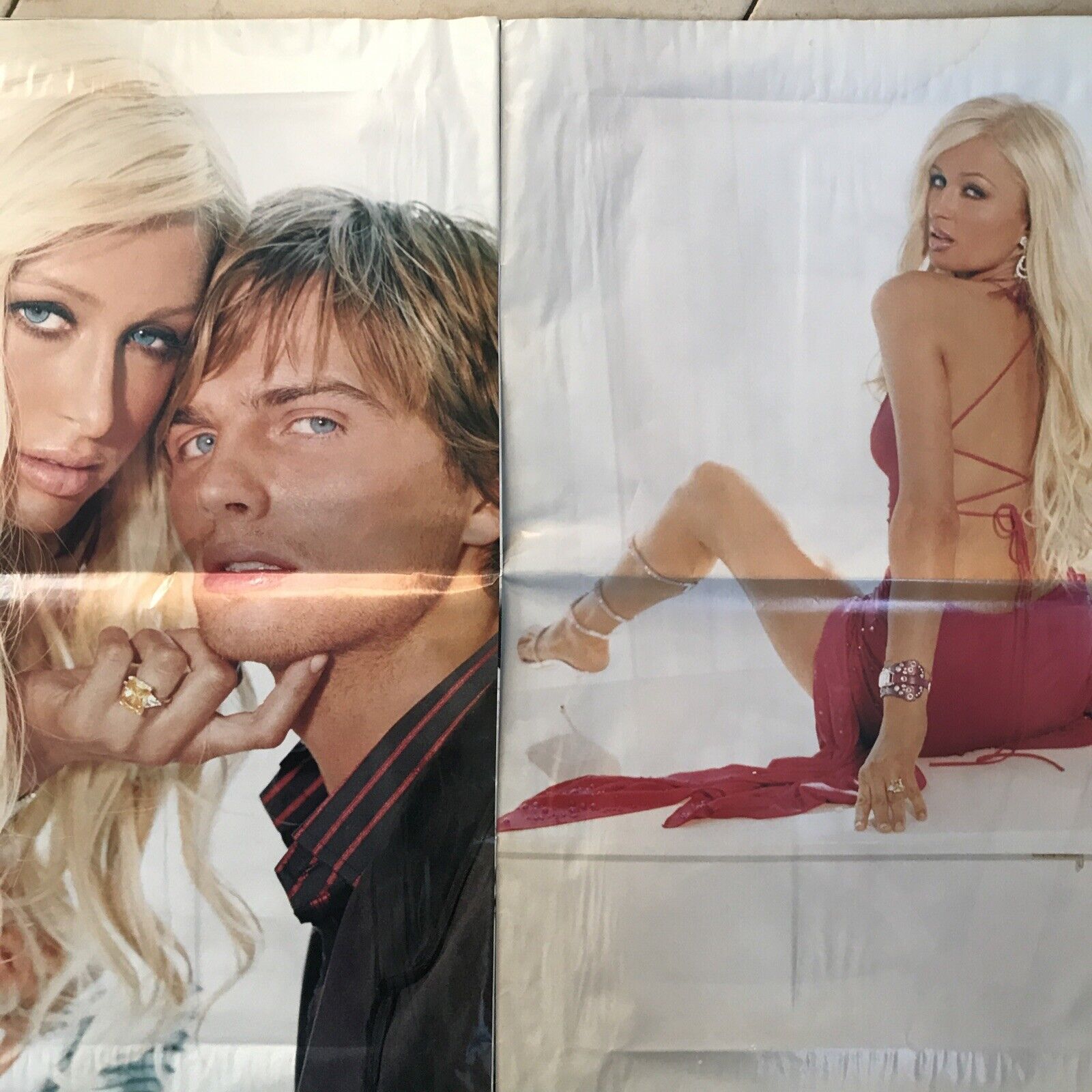 Paris Hilton Guess By Marciano Advertising Brochure Large #