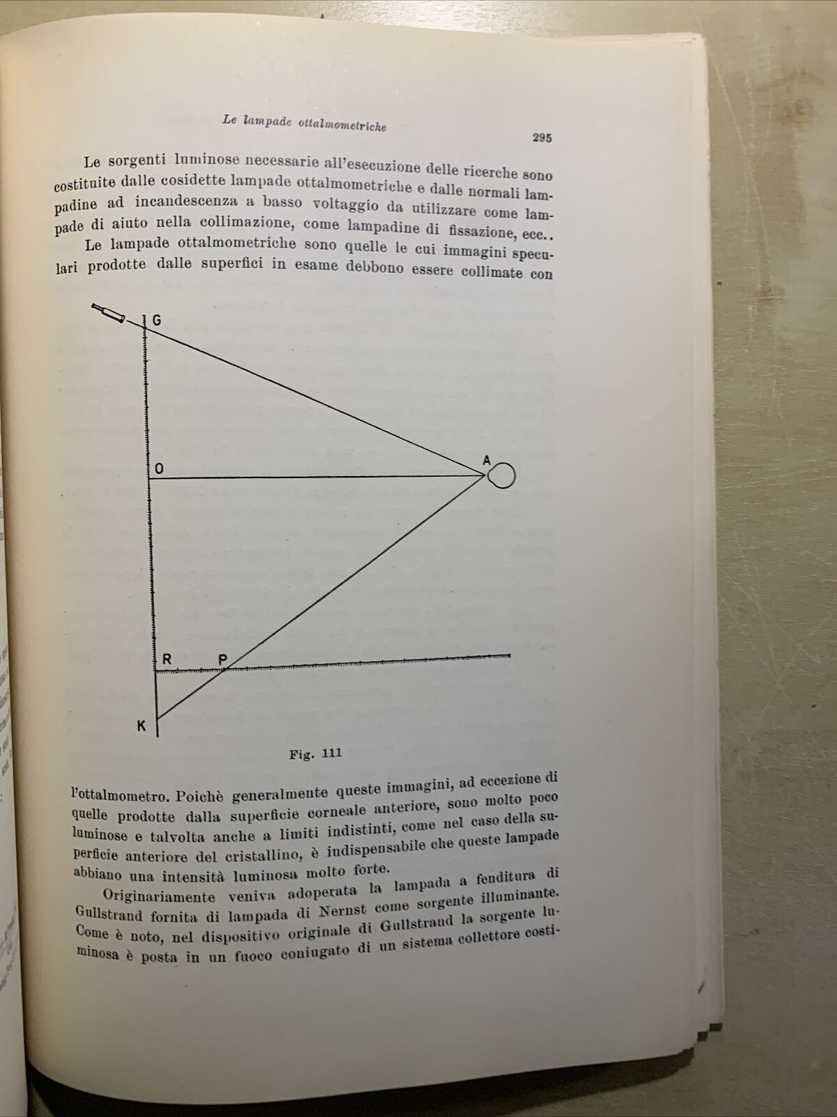 ELEMENTI DI DIOTRICA OCULARE - GIROLAMO LO CASCIO 1955 #