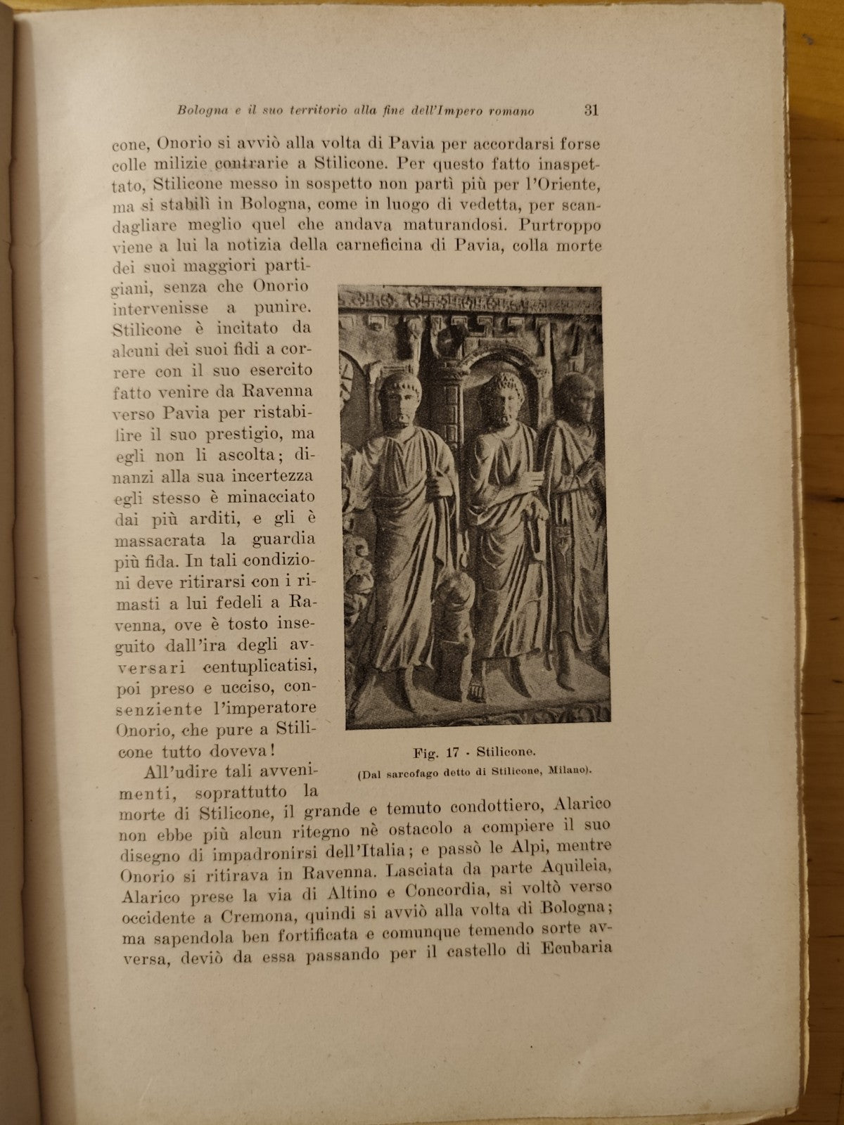 Storia di Bologna volume secondo Albano Sorbelli, 1938 dalla origini del cristi