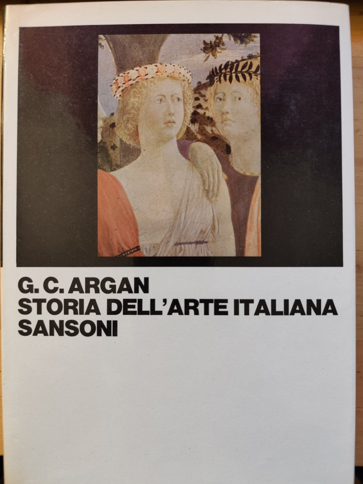 Storia dell'arte Italiana G. C. Argan, Sansoni Completa in 3 voll cofanetto 1975