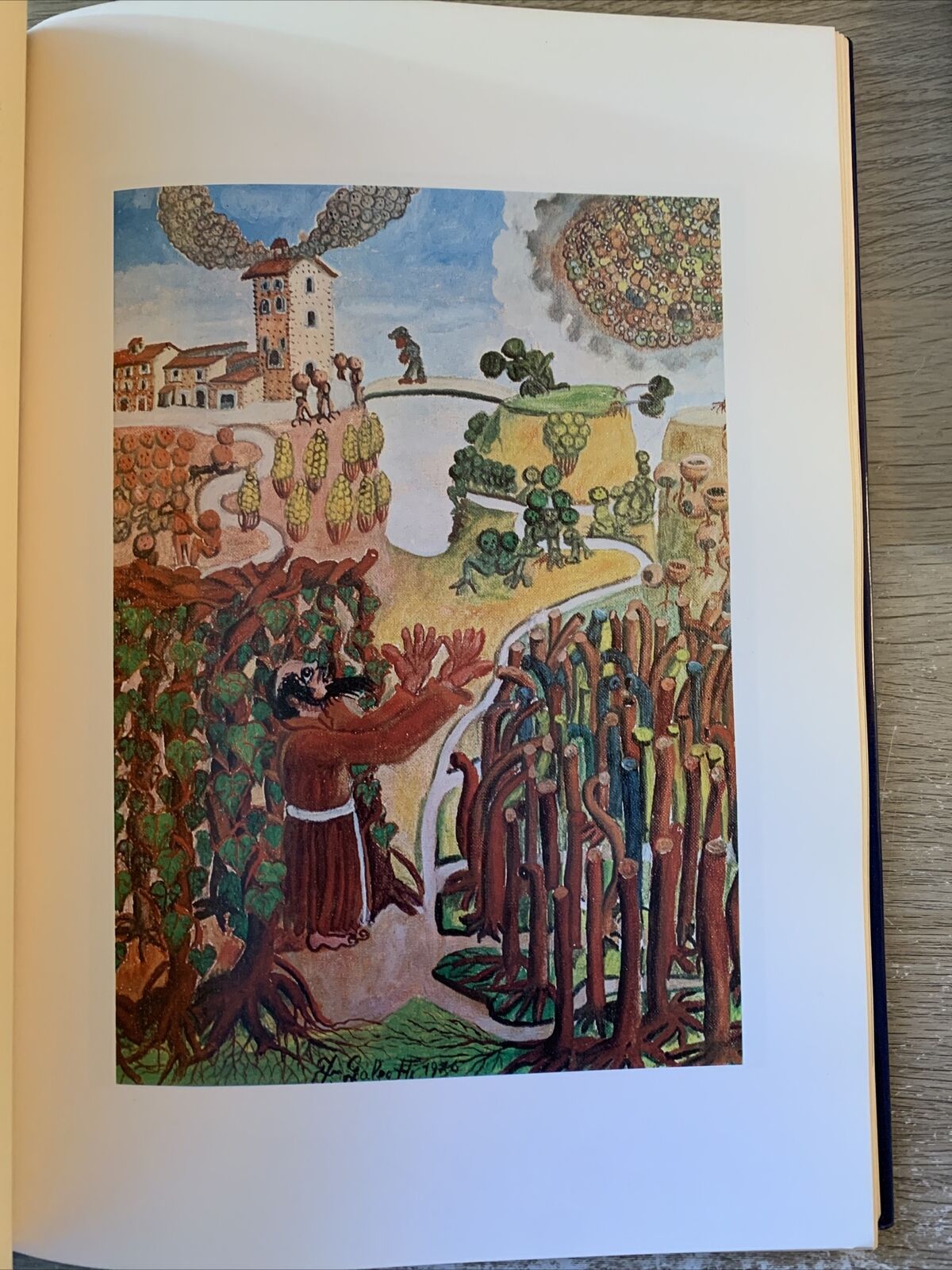 I FIORETTI DI SAN FRANCESCO NELL'ARTE NAÏVE. EDIZIONI LUIGI PARMA 1976