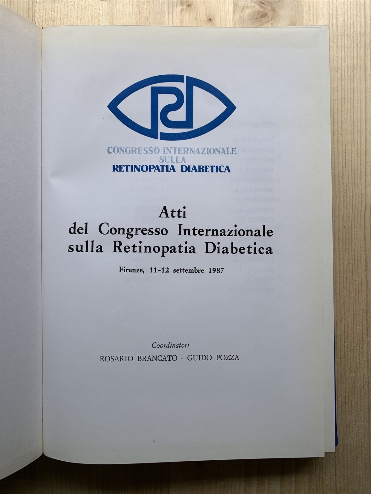 LA RETINOPATIA DIABETICA - BRANCATO POZZA, epidemiologia, patogenesi, diagnosi #