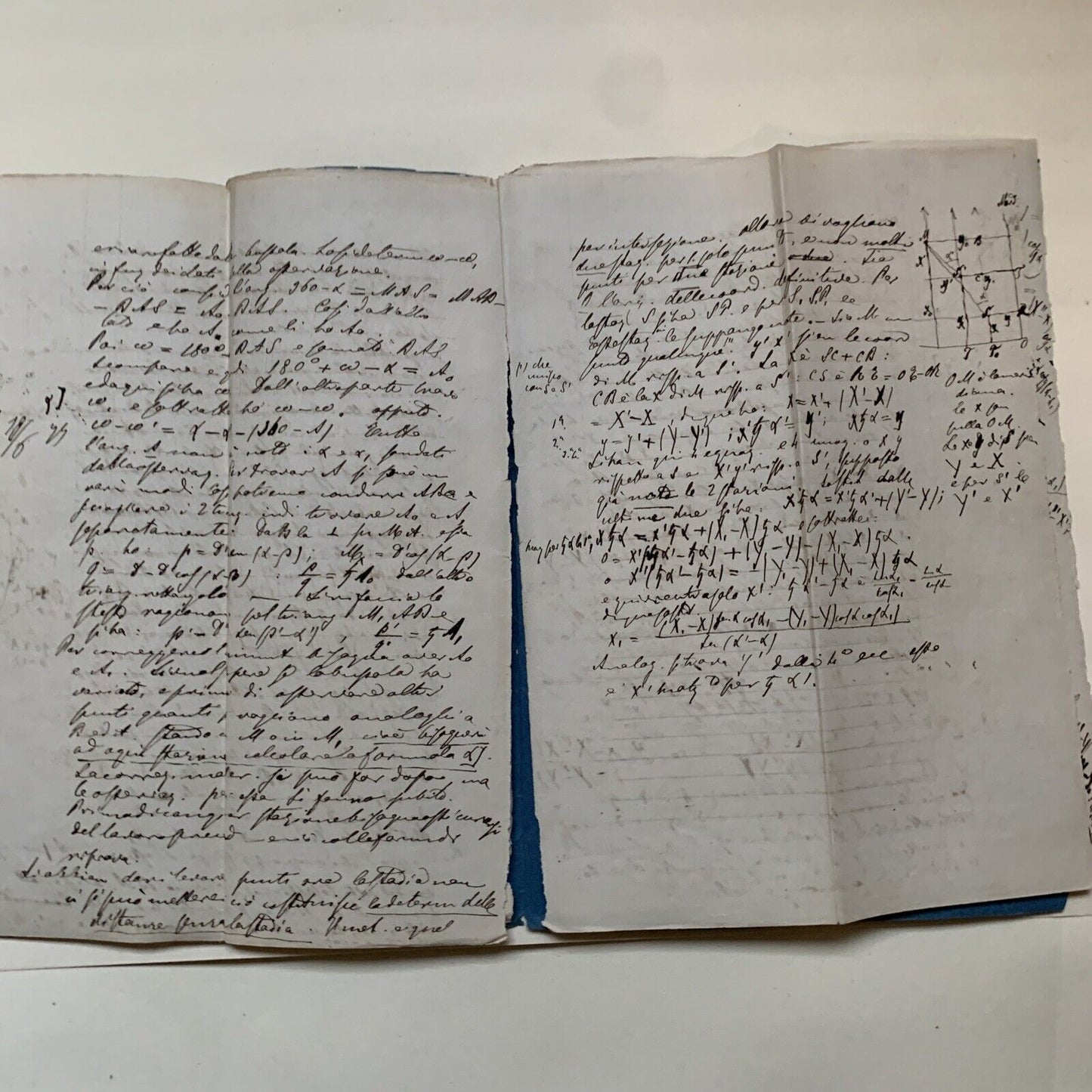 GOBBI BELCREDI Università Pavia 1876, Appunti di suo studente GEODESIA TEORETICA