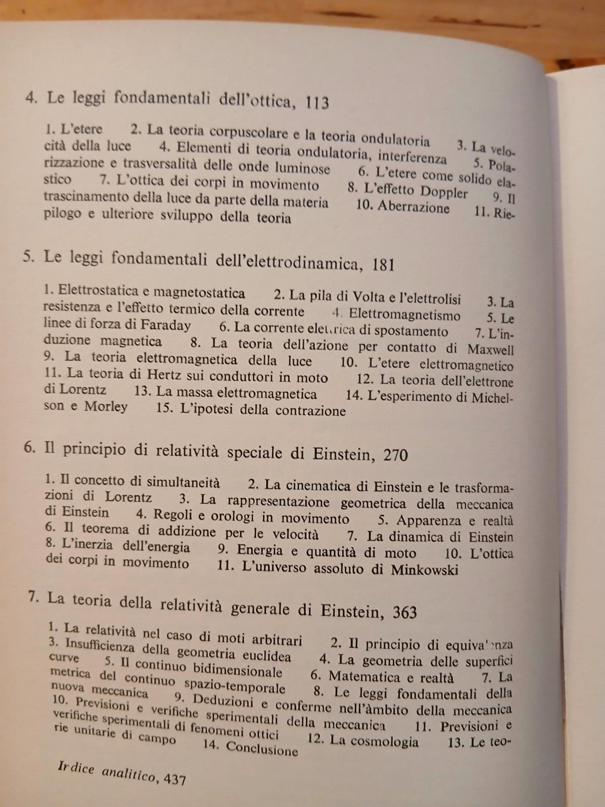 La sintesi Einsteniana - meccanica elettromagnetismo relatività Boringhieri 1980