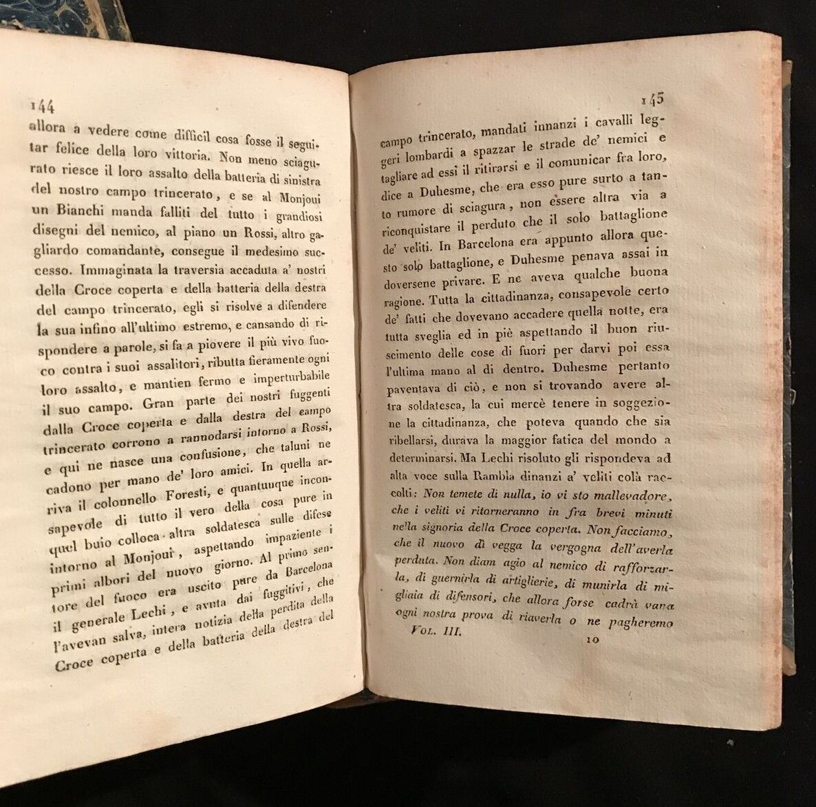 FATTI STORICO-MILITARI dell'età nostra, Antonio Lissoni, 5 vol. 1837-38-39-40-43