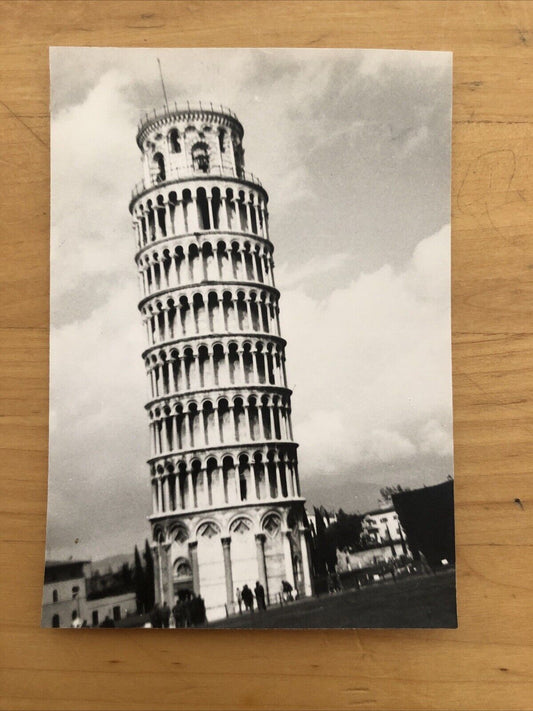 Fotografia TORRE DI PISA 1959 originale - 7x10 cm