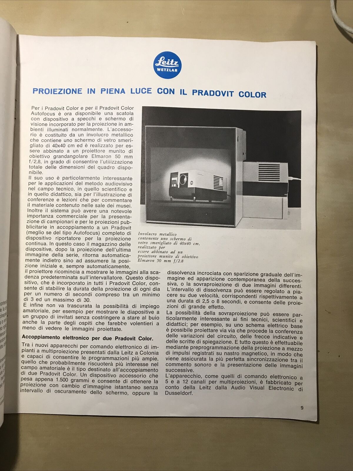 IPPOLITO CATTANEO FOTOGRAFIA - catalogo 1971, rassegna semestrale n. 44