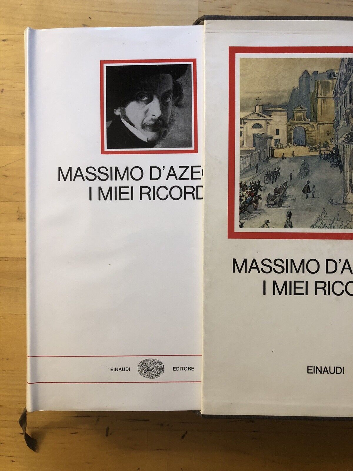 Massimo D'Azeglio, i miei ricordi - Einaudi 1971
