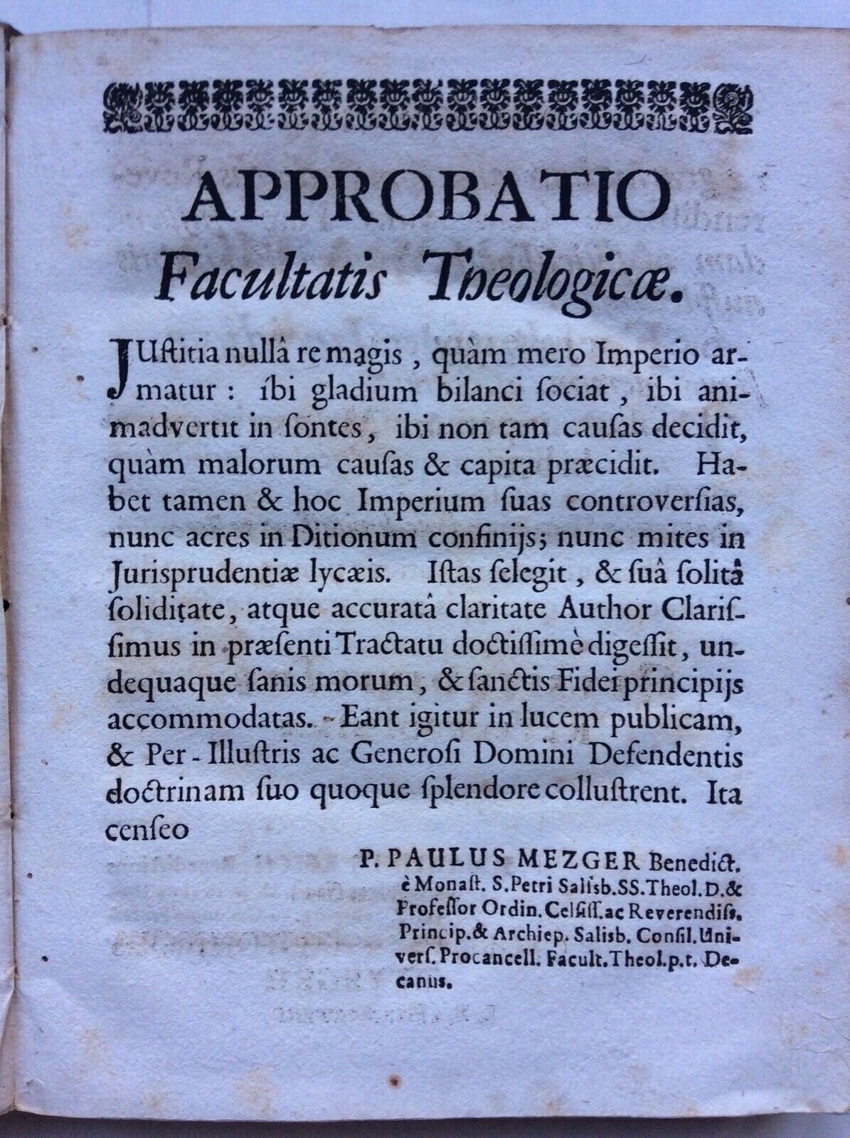 IMPERIUM MERUM, AC MIXTUM.GEORGIUS CHRISTOPHORUS STYRGKH 1685,TYPIS JOANNIS MAYR