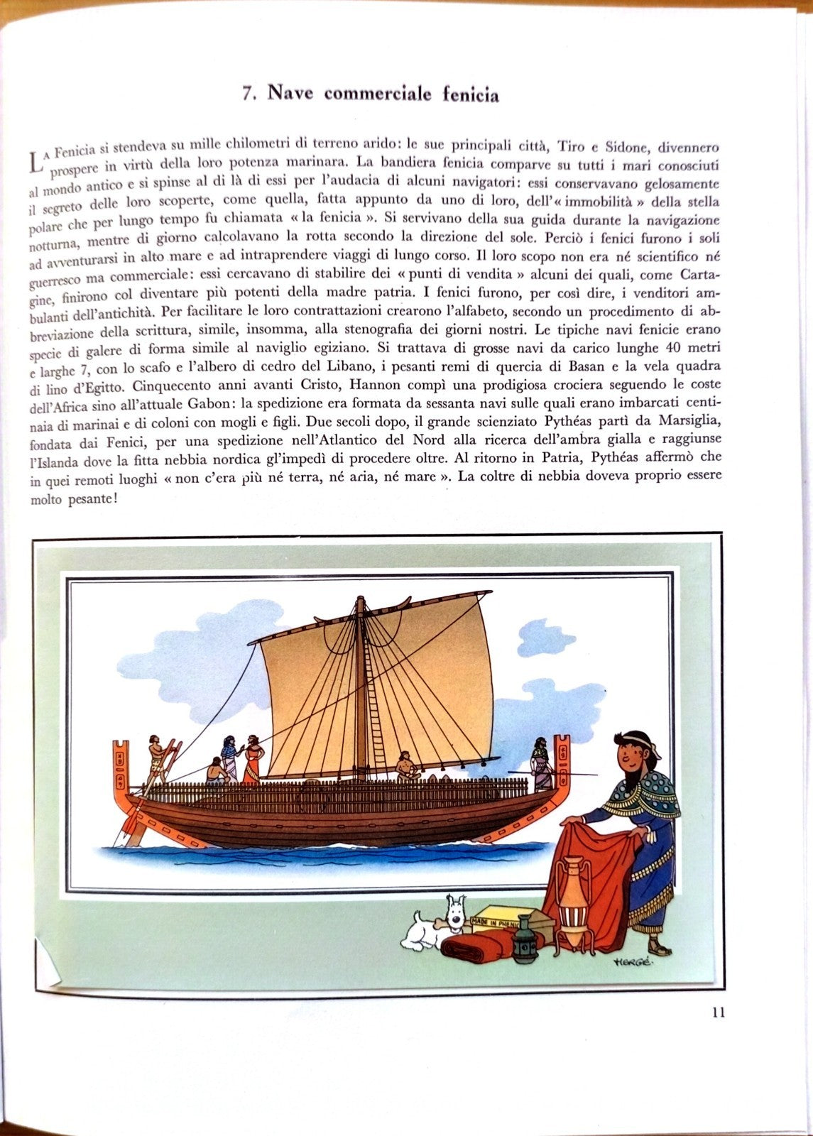 La marina dalle origini al 1700, Hergé, J. Martin, Gandus editore 1966