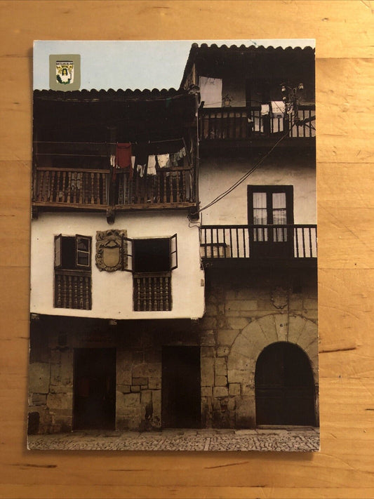 CARTOLINA - SANTILLANA DEL MAR, SANTANDER CALLE TIPICA. NON VIAGGIATA