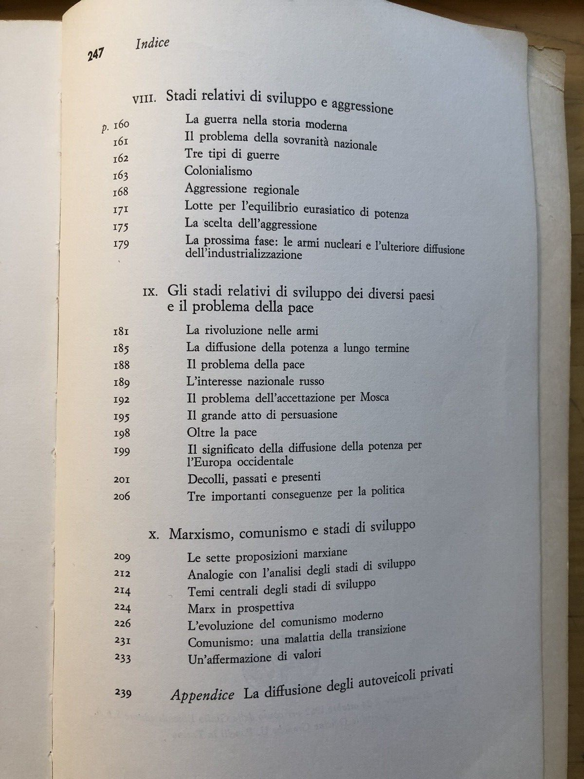 Gli stadi dello sviluppo economico, Walt W. Rostow -  Einaudi 1962