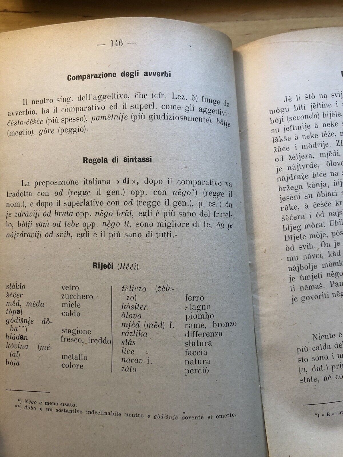 Grammatica della lingua Serbo-Croata, Arturo Cronia, Trevisini 1941