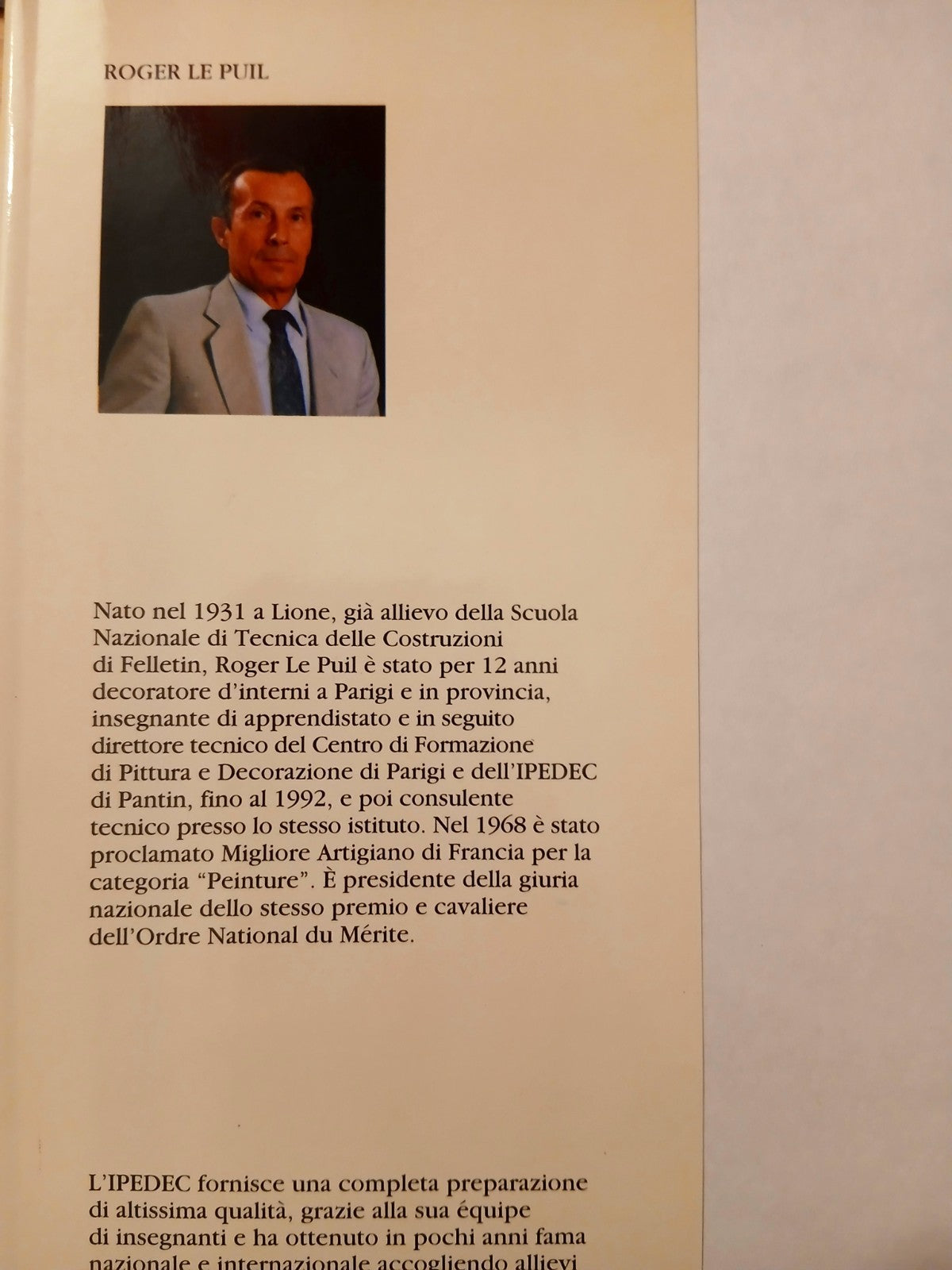 Pitture e decorazioni tecniche patine materiali - Roger Le Puill. Avallardi 1996