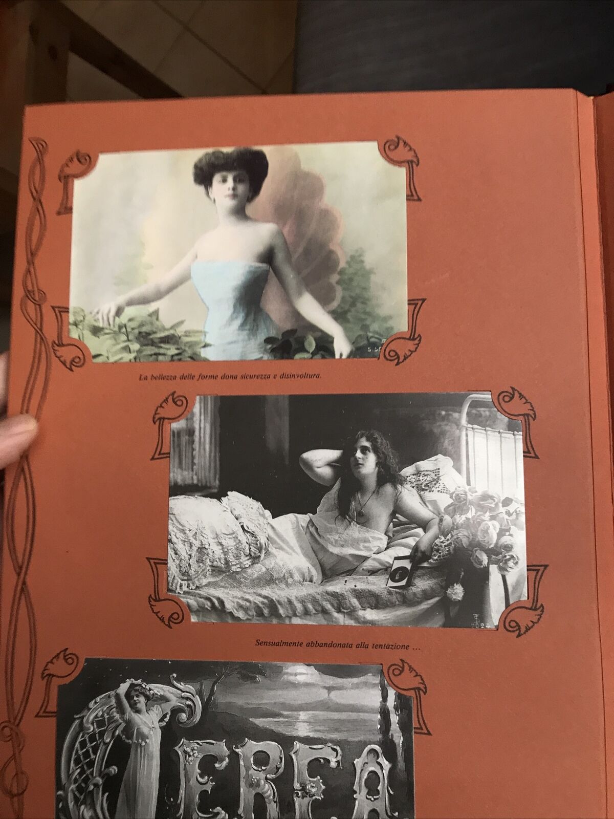 COSÍ VISSERO... FELICI E CONTENTI, raccolta di rare cartoline d'epoca, L. Artusi
