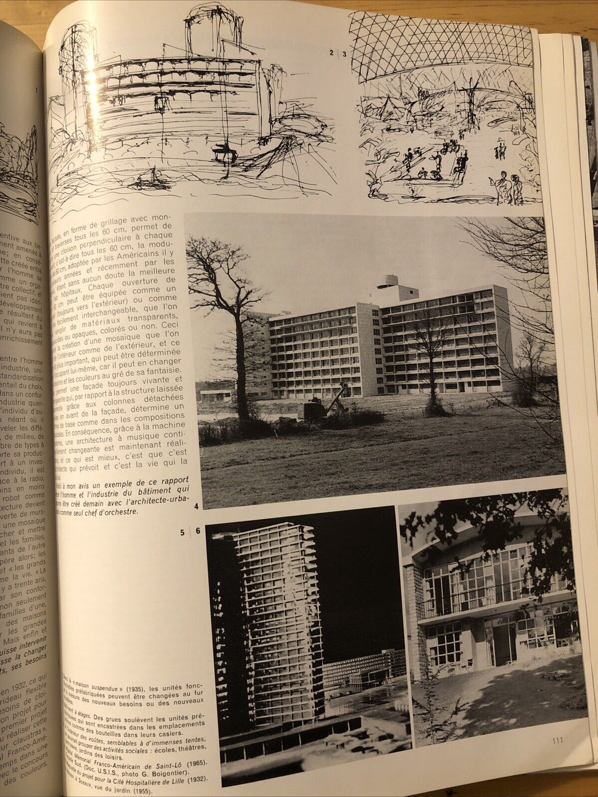 Techniques & Architecture Industrialisation du Batiment 1965