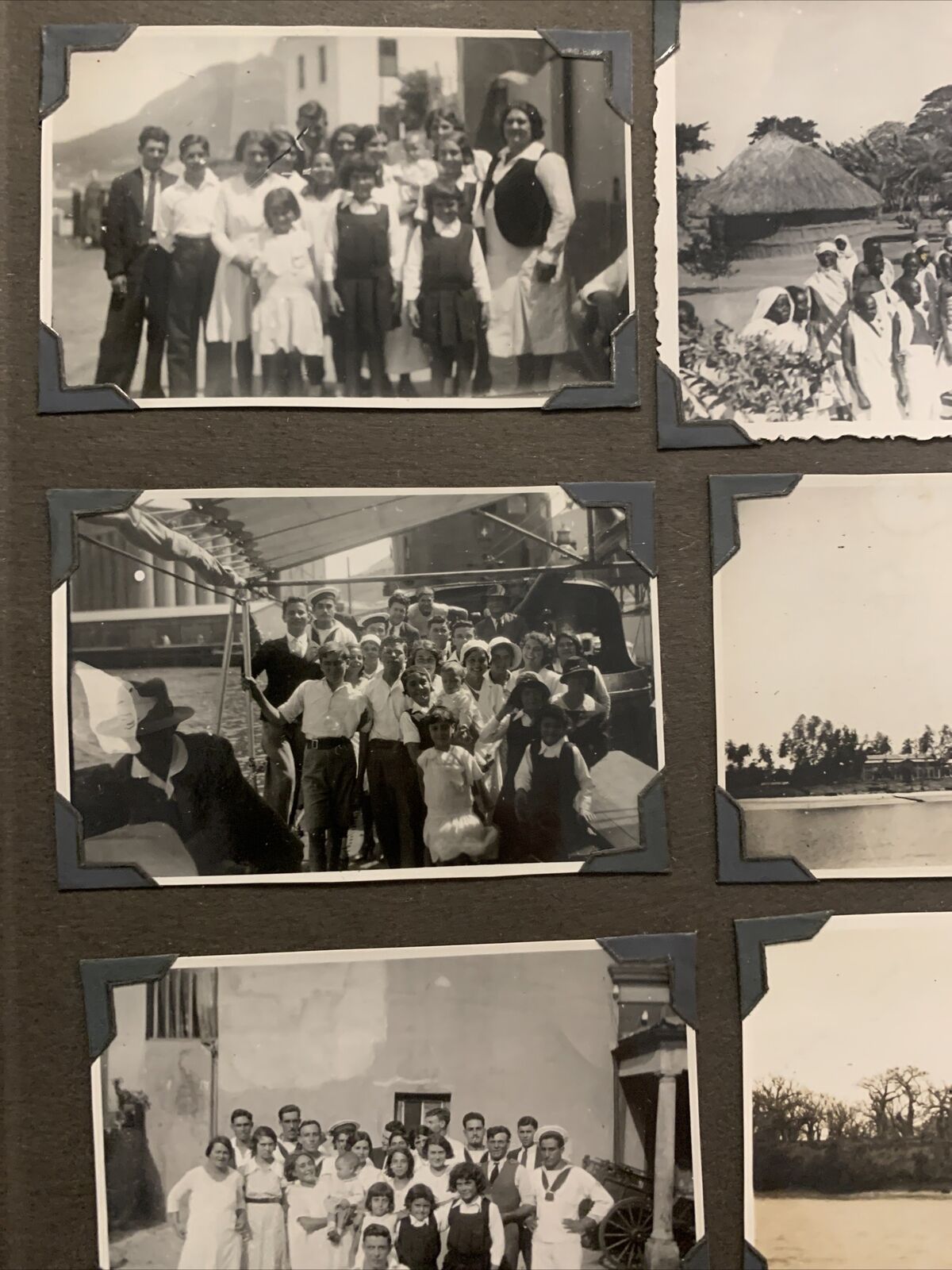 SOMMERGIBILI ITALIANI ALBUM FOTOGRAFICO - Circumnavigazione dell'Africa 1930