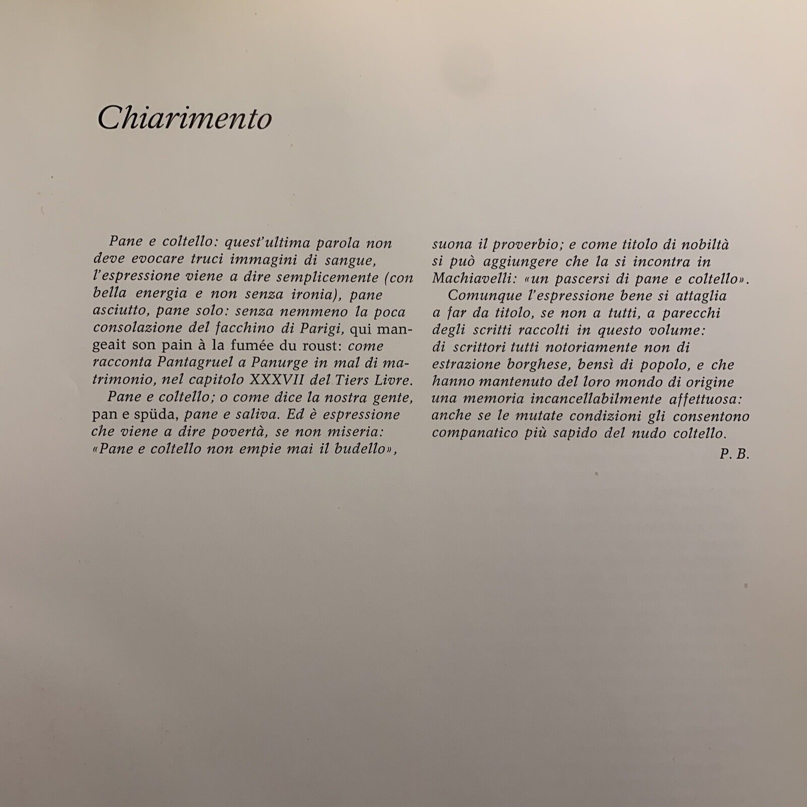 PANE E COLTELLO - CINQUE RACCONTI DI PAESE. DADÒ ED. 1975 #