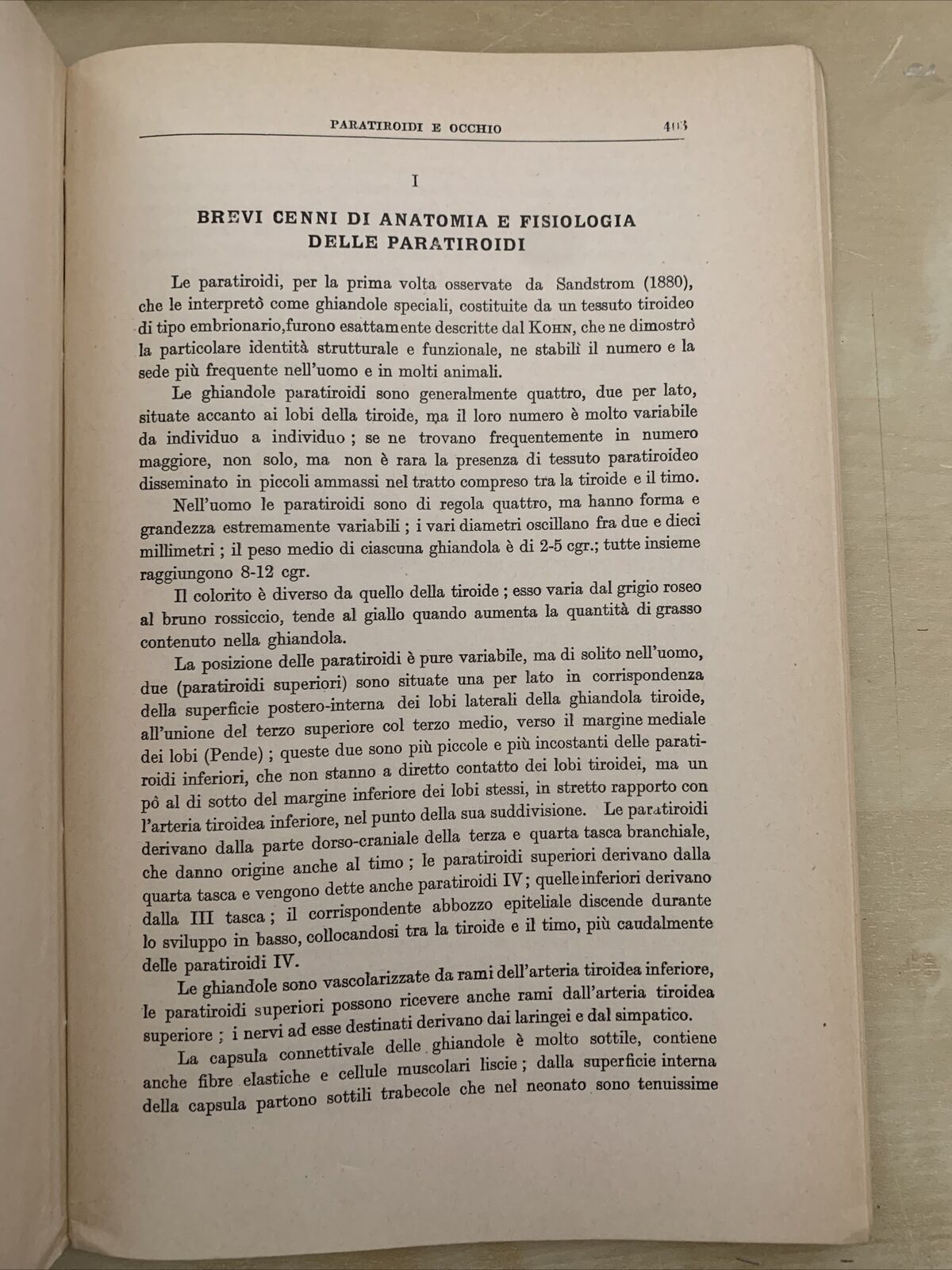 L'ENDOCRINOLOGIE ET L'OEIL. Snapper, Szily, Imre, Lo Cascio, Drouet. 1938 #