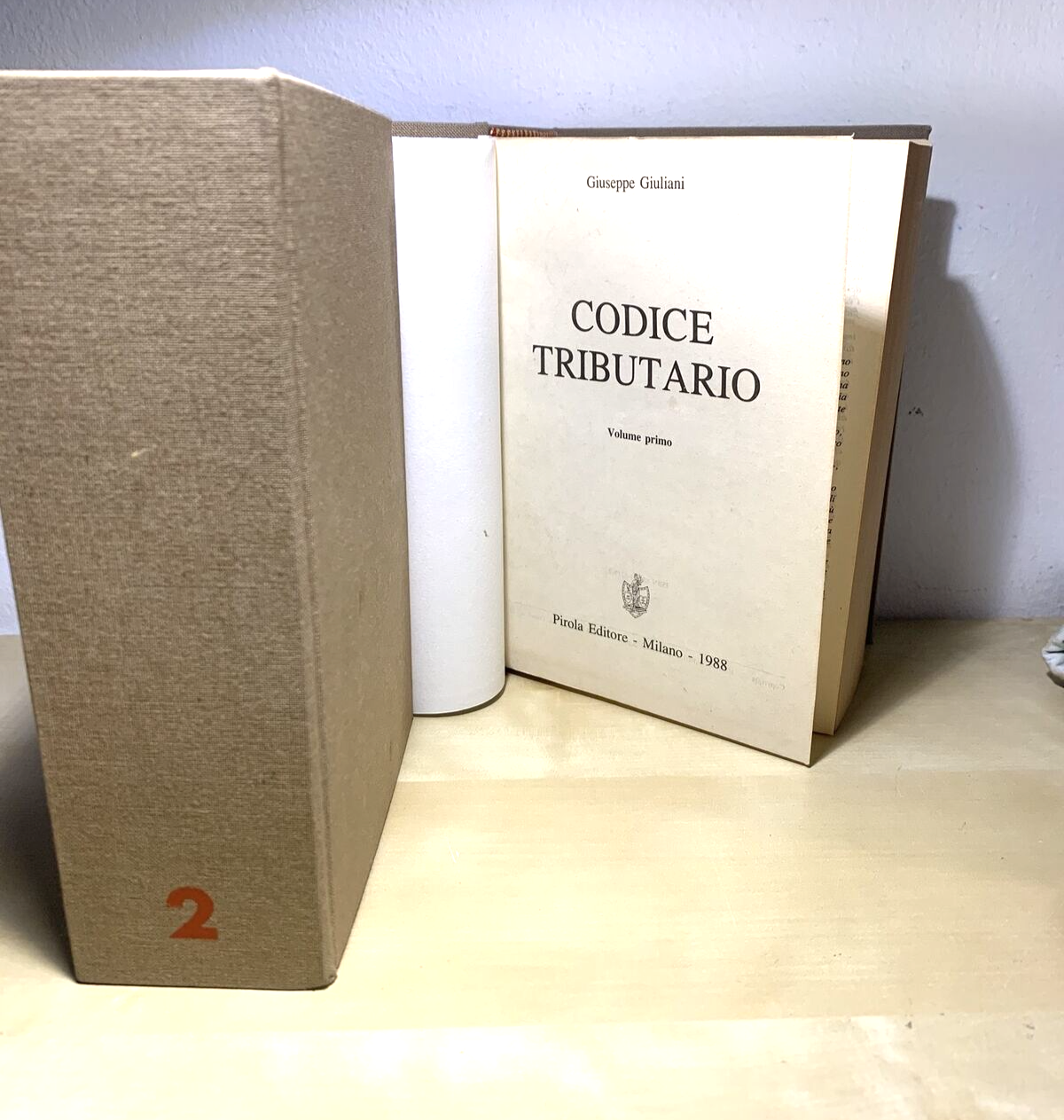 CODICE TRIBUTARIO, G. Galliani, Pirola Editore - 2 volumi 1988 #