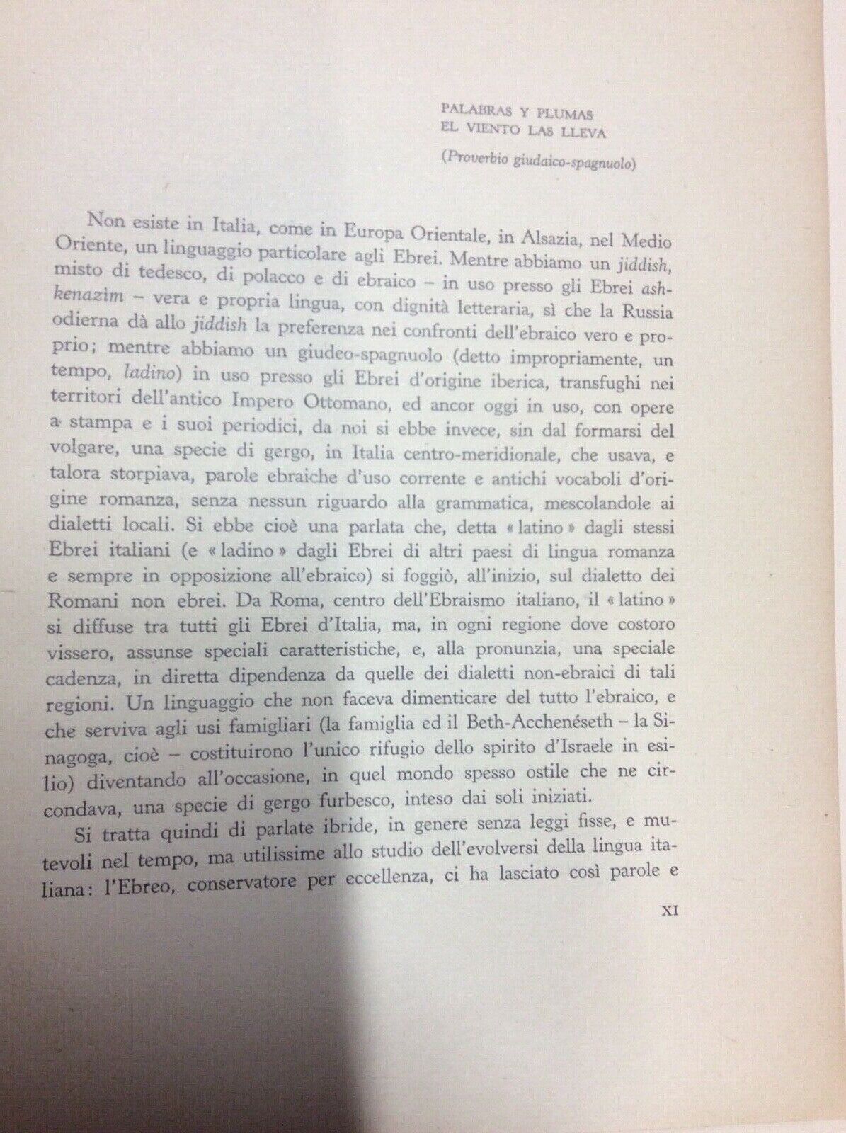 EBREI DI LIVORNO TRADIZIONI E GERGO GUIDO BEDARIDA LE MONNIER 1956 ebraismo