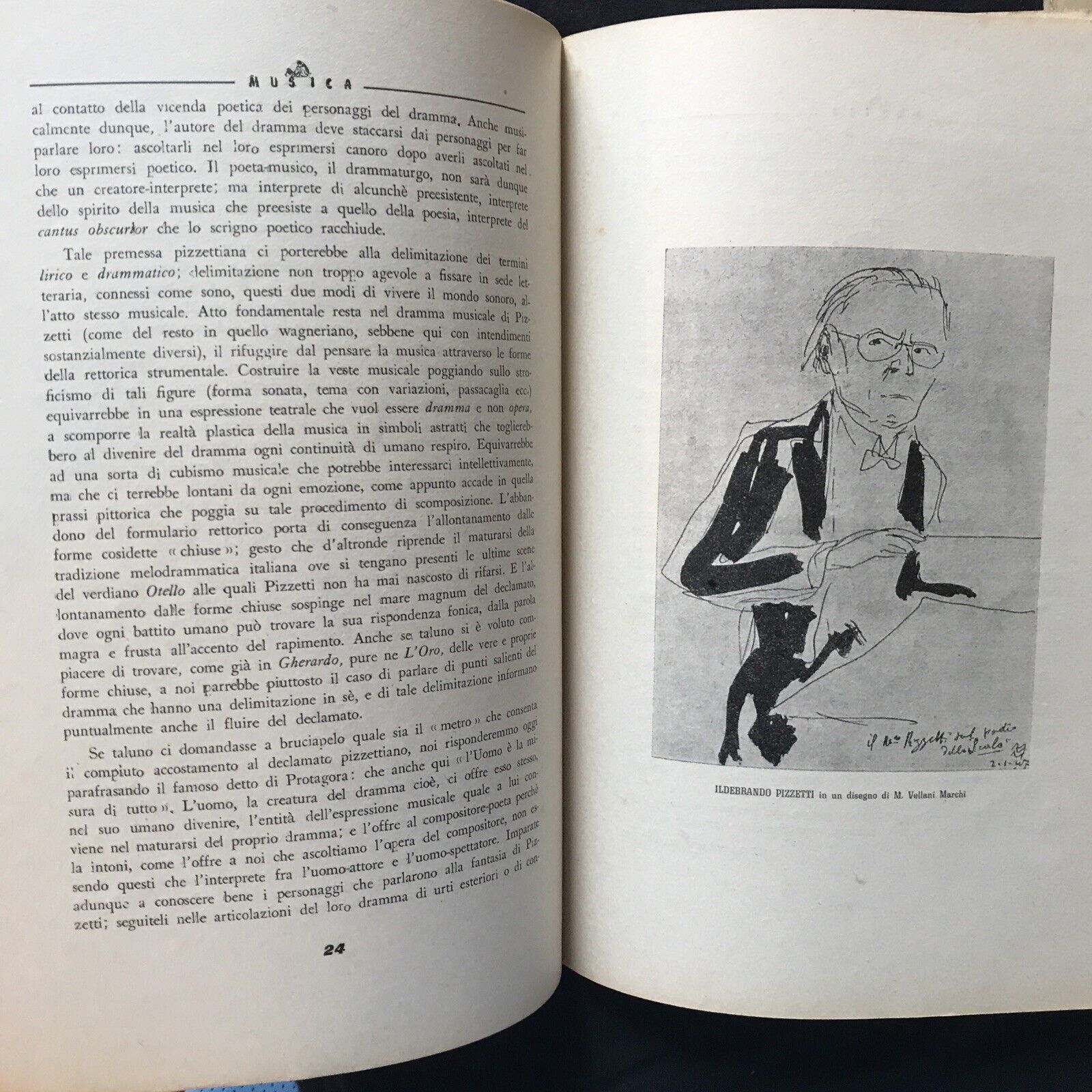 GLINSKI MATTEO - MUSICA rivista internazionale 1946 - 3 VOLUMI